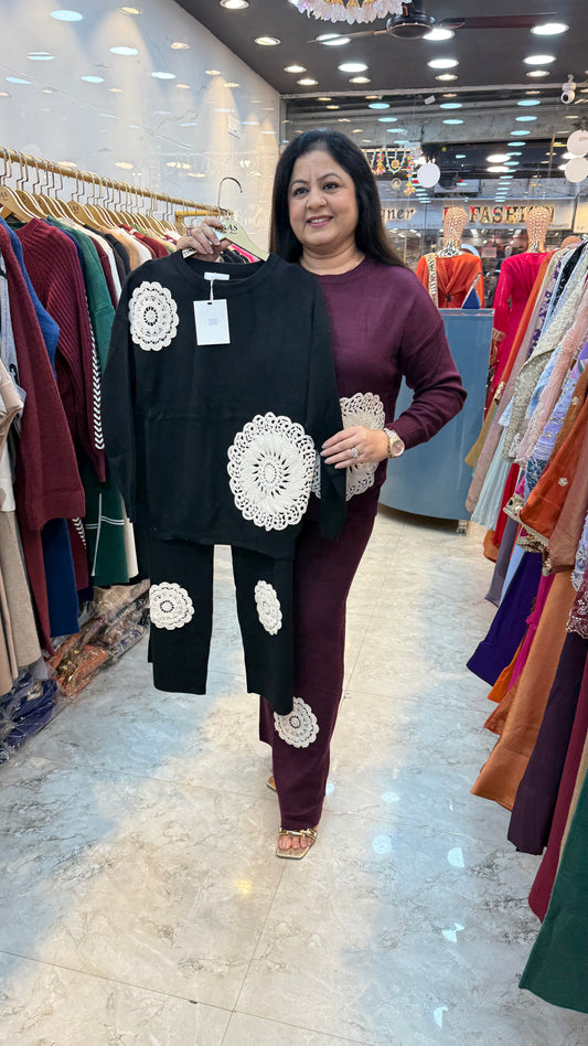 2pc woolen co-ord set