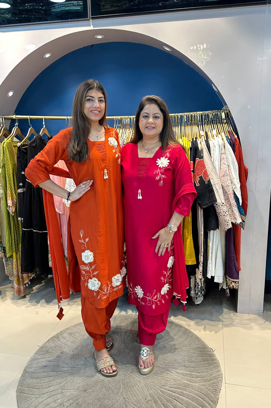 3pc Pakistani Suit Paired With Afghani Pants