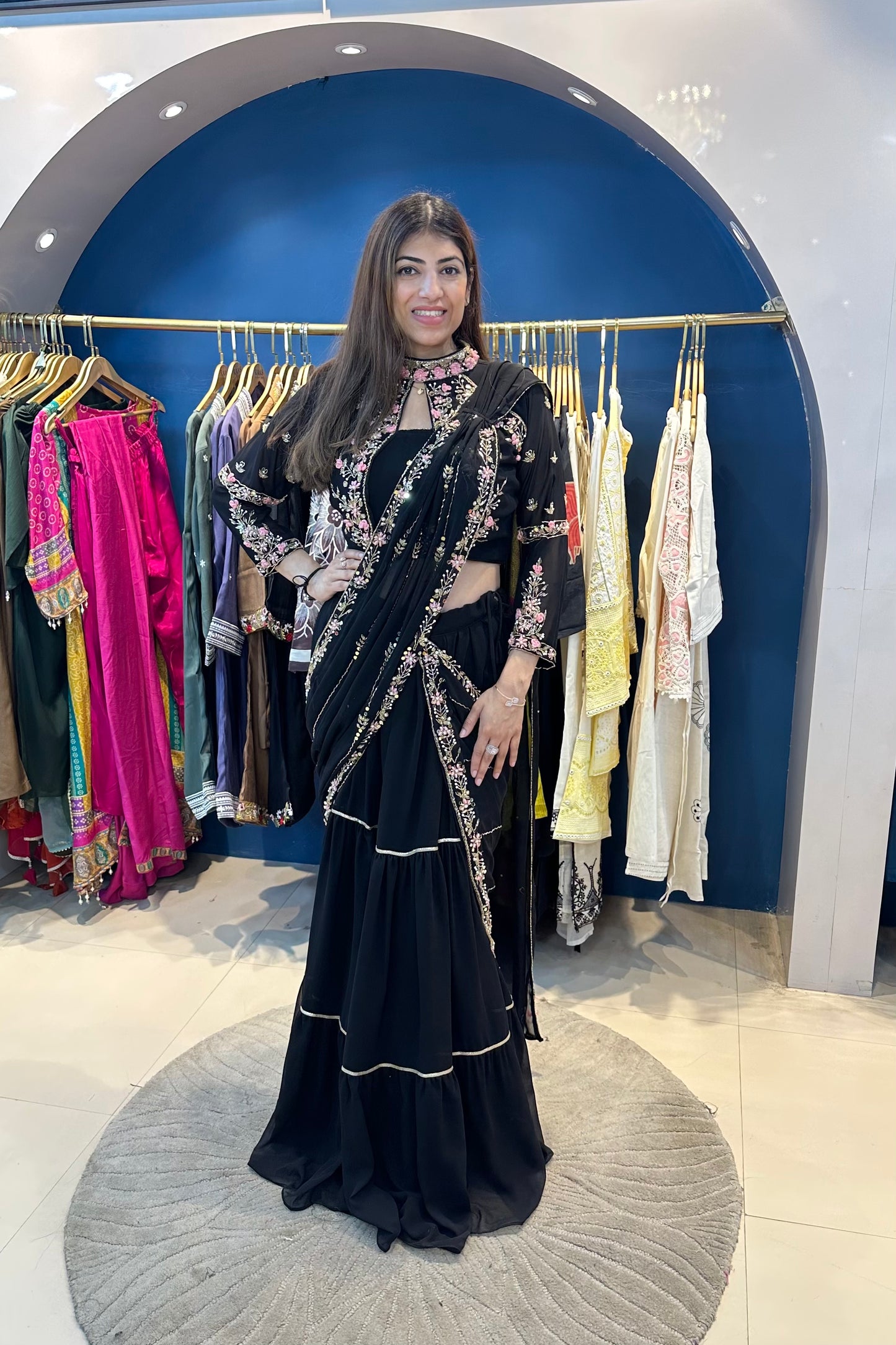 Georgette Party-wear Saree