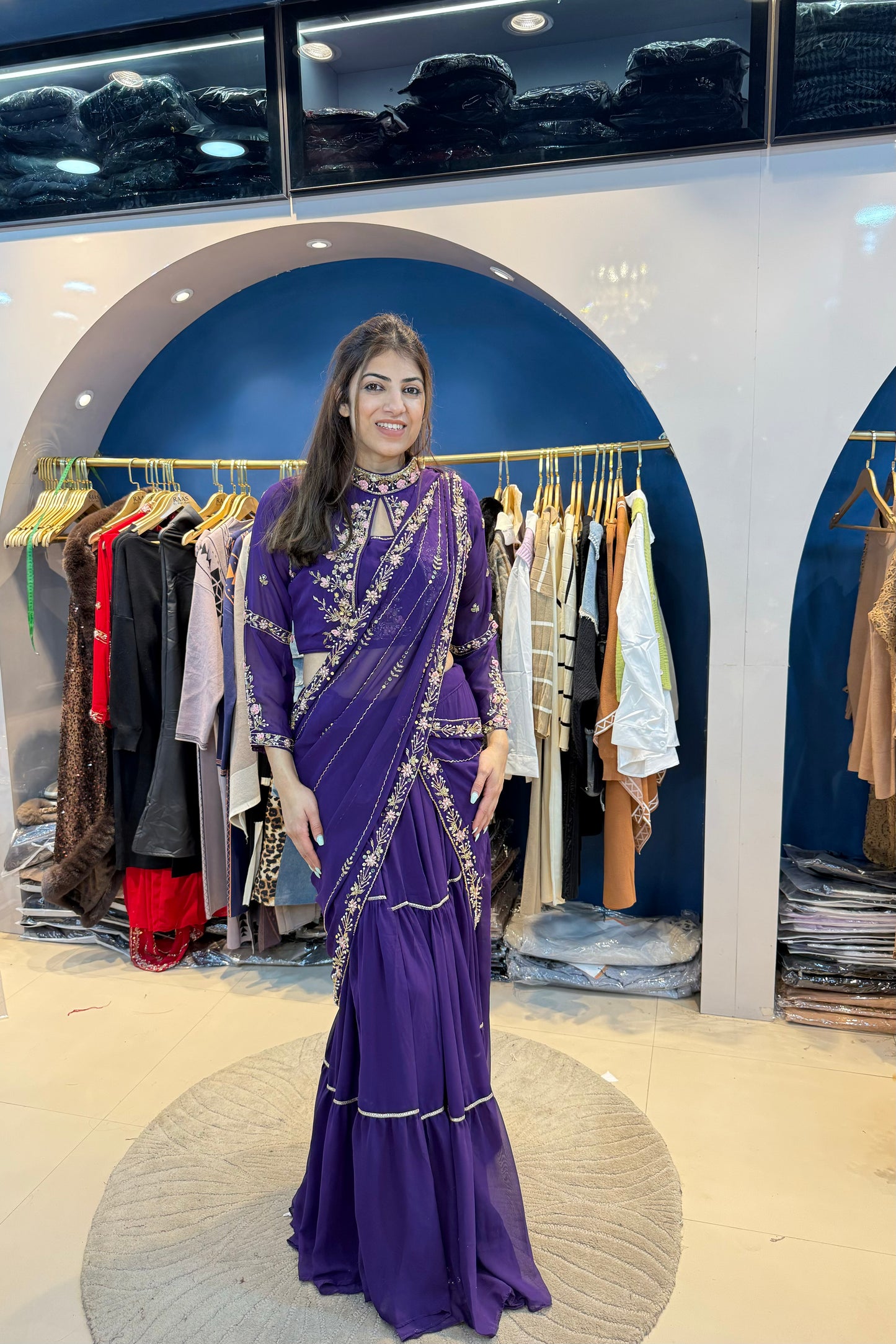 Georgette Party-wear Saree