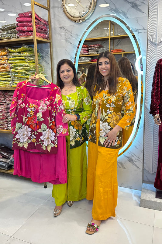 3pc Partywear Indo-western