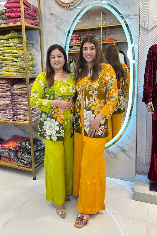 3pc Partywear Indo-western