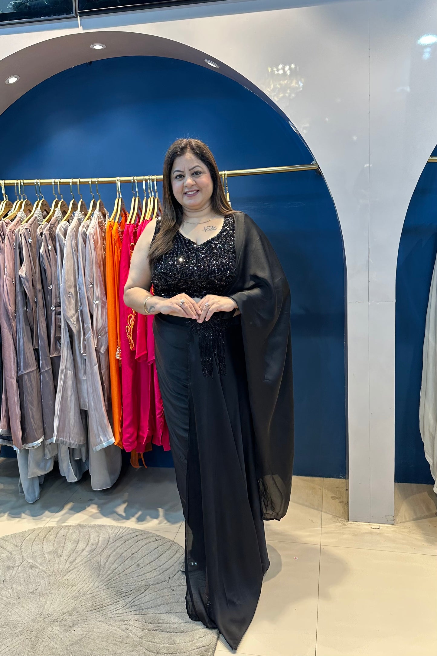 Partywear Drape Saree