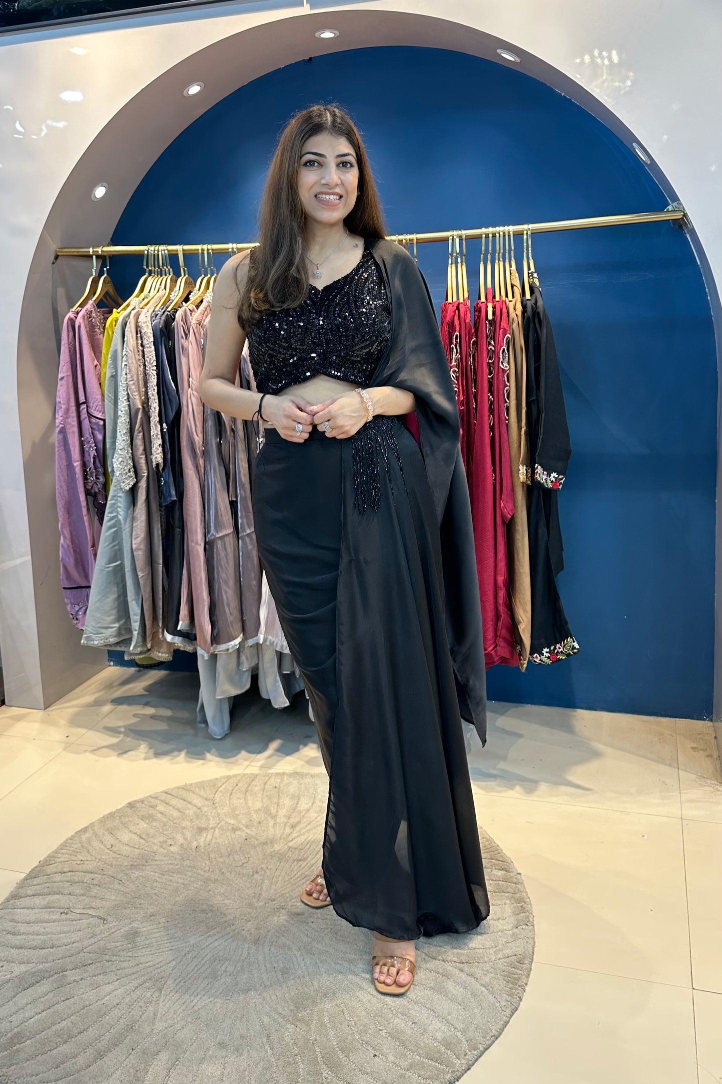 Partywear Drape Saree