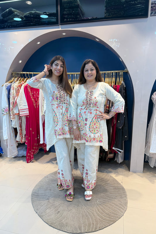 2pc Kora Cotton Digital Print Co-ord Set