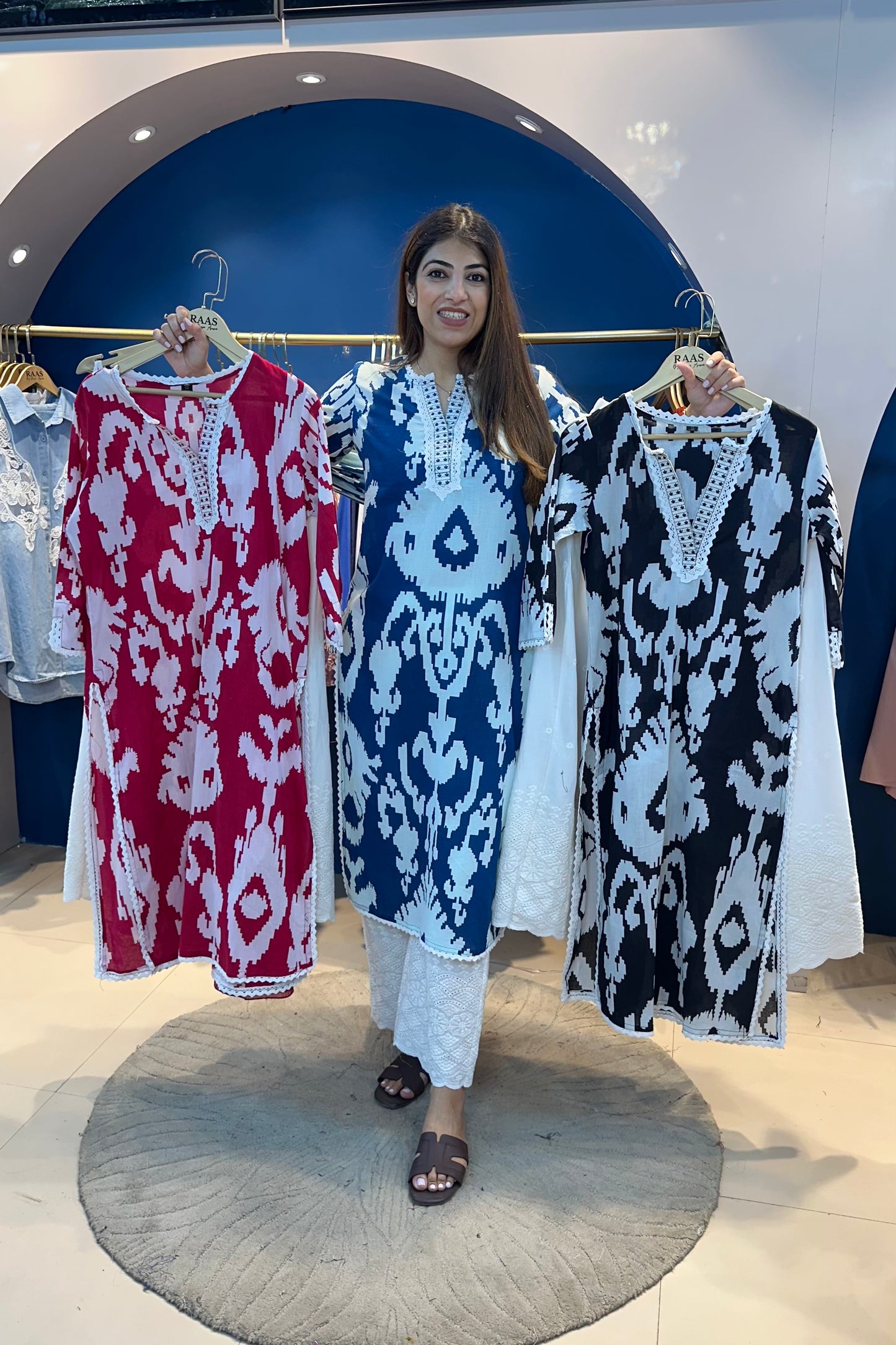 3pc Cotton Printed Suit With Printed Dupatta