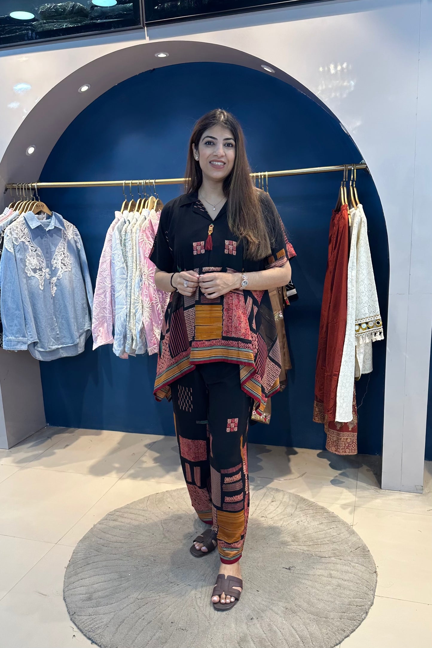 2pc Cotton Printed Co-ord Set
