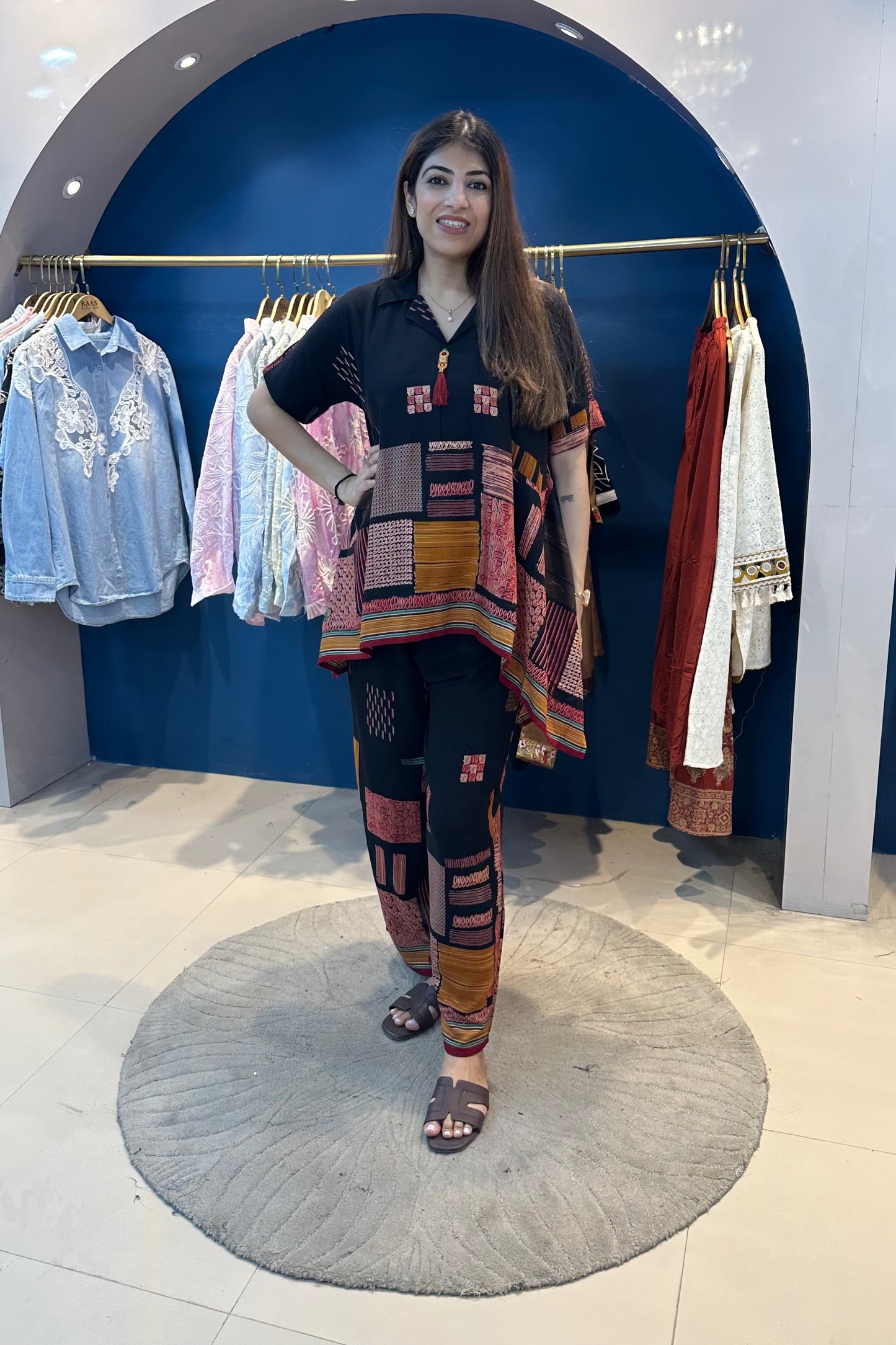 2pc Cotton Printed Co-ord Set