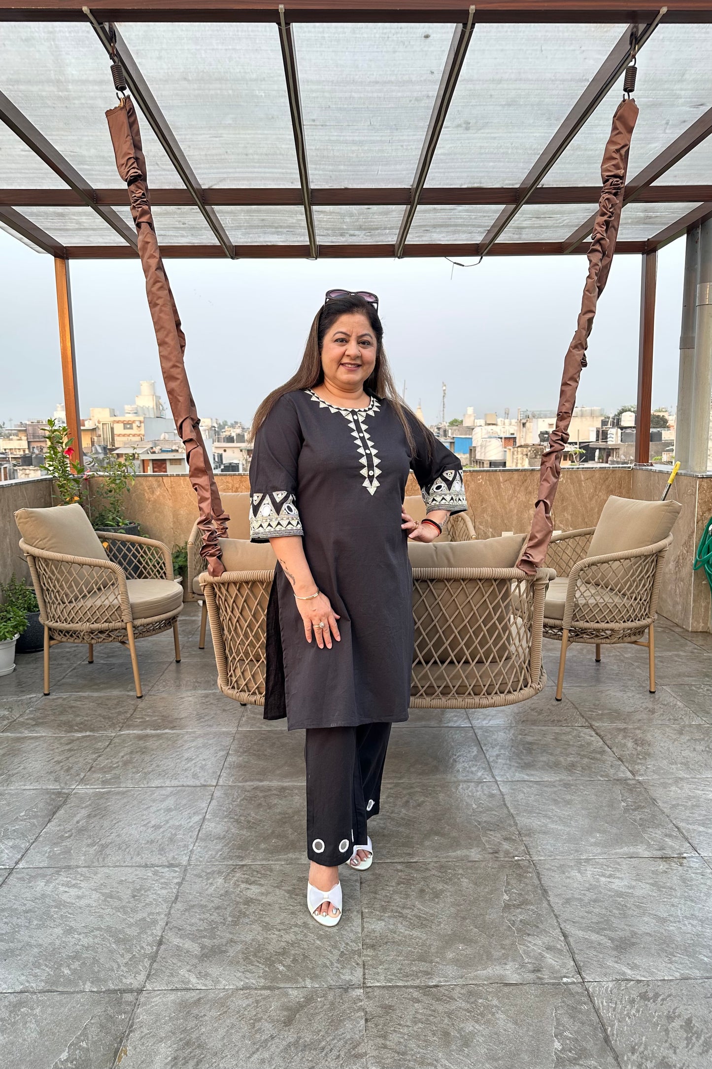 2pc Linen-Cotton Co-ord Set