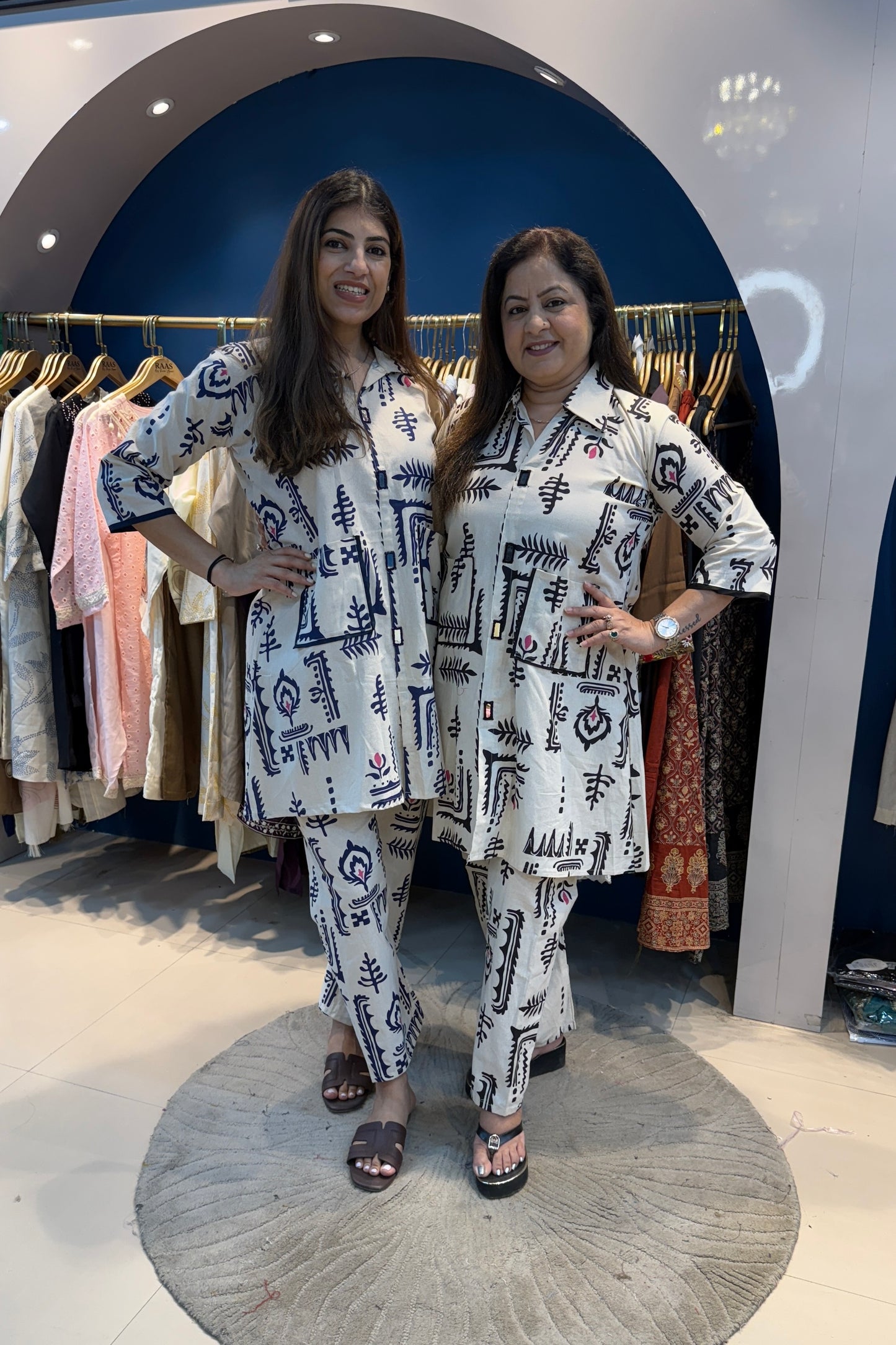 2pc Khadi-Cotton Kalam-Kari Print Co-ord Set