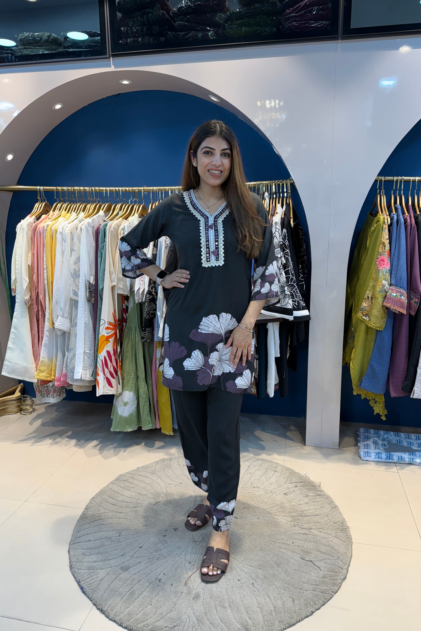 2pc Cotton Printed Co-ord Set