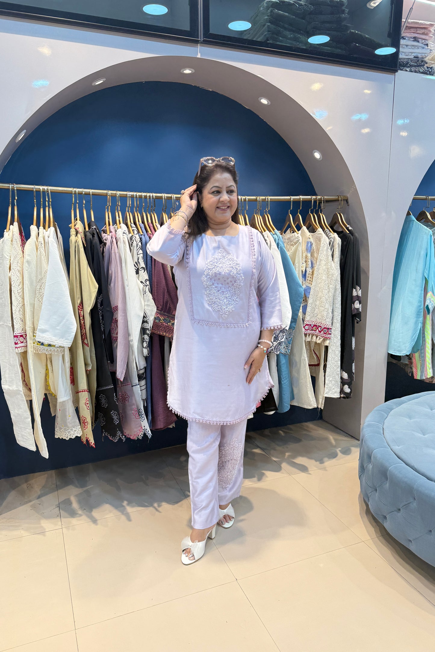 2pc Cotton-Muslin Co-ord Set