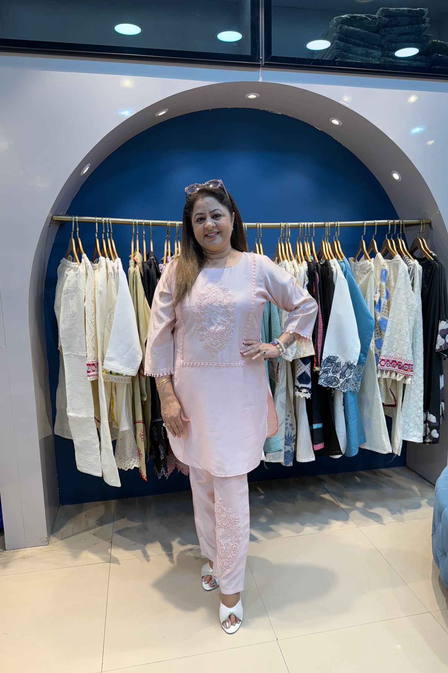2pc Cotton-Muslin Co-ord Set