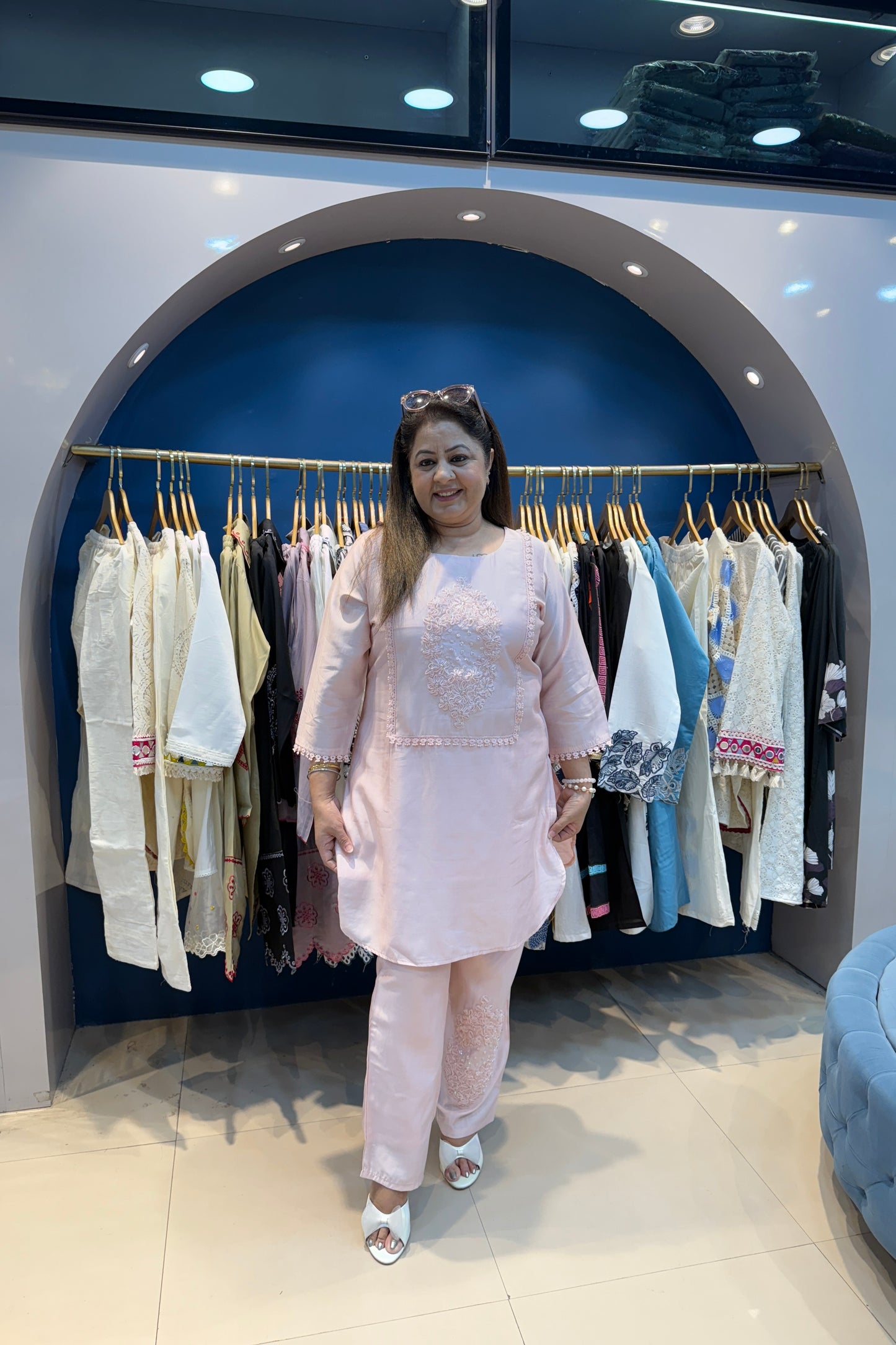 2pc Cotton-Muslin Co-ord Set