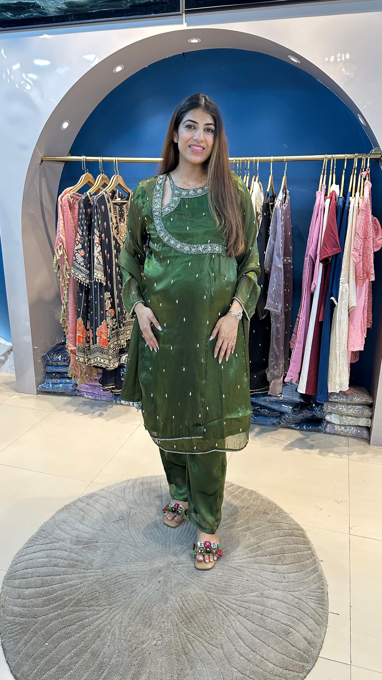 Jimmy Choo 3pc Suit with Handwork
