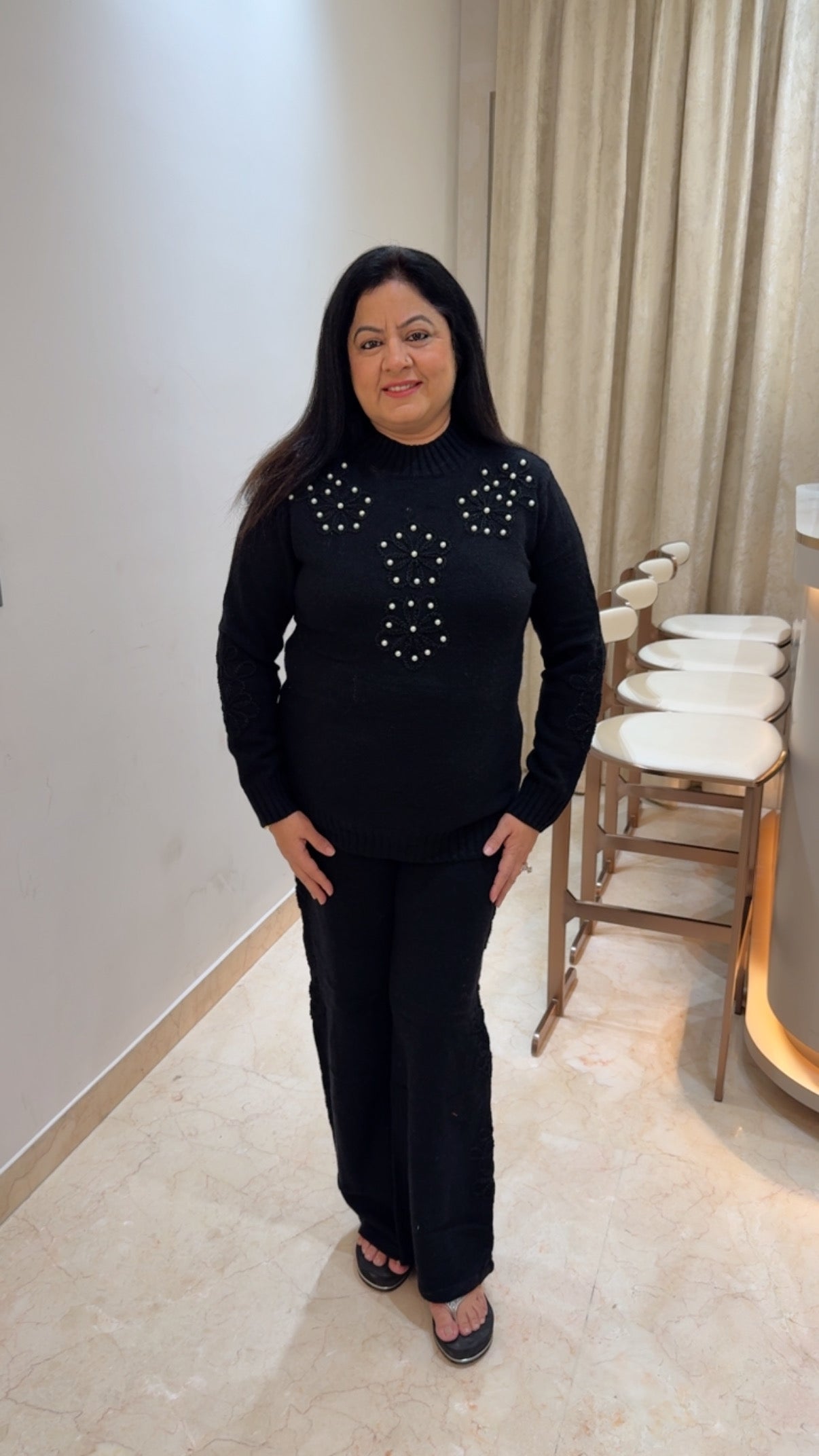 Imported 2pc-woolen co-ord set