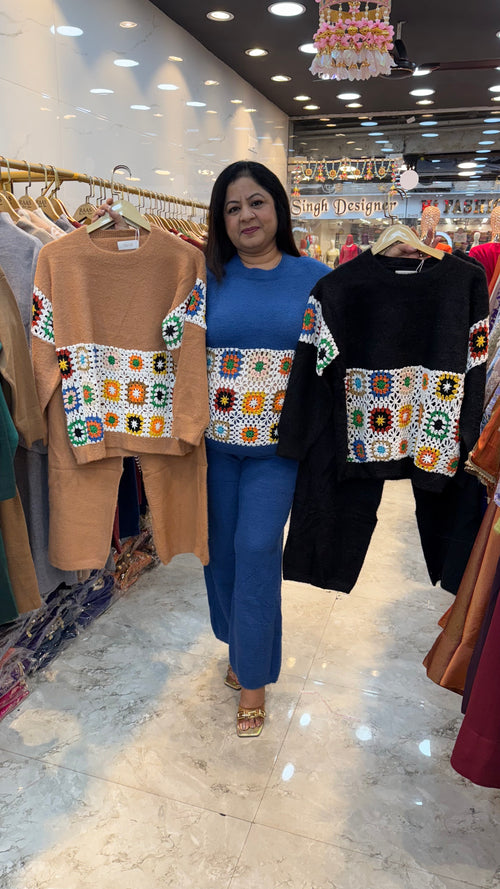 2pc woolen co-ord set