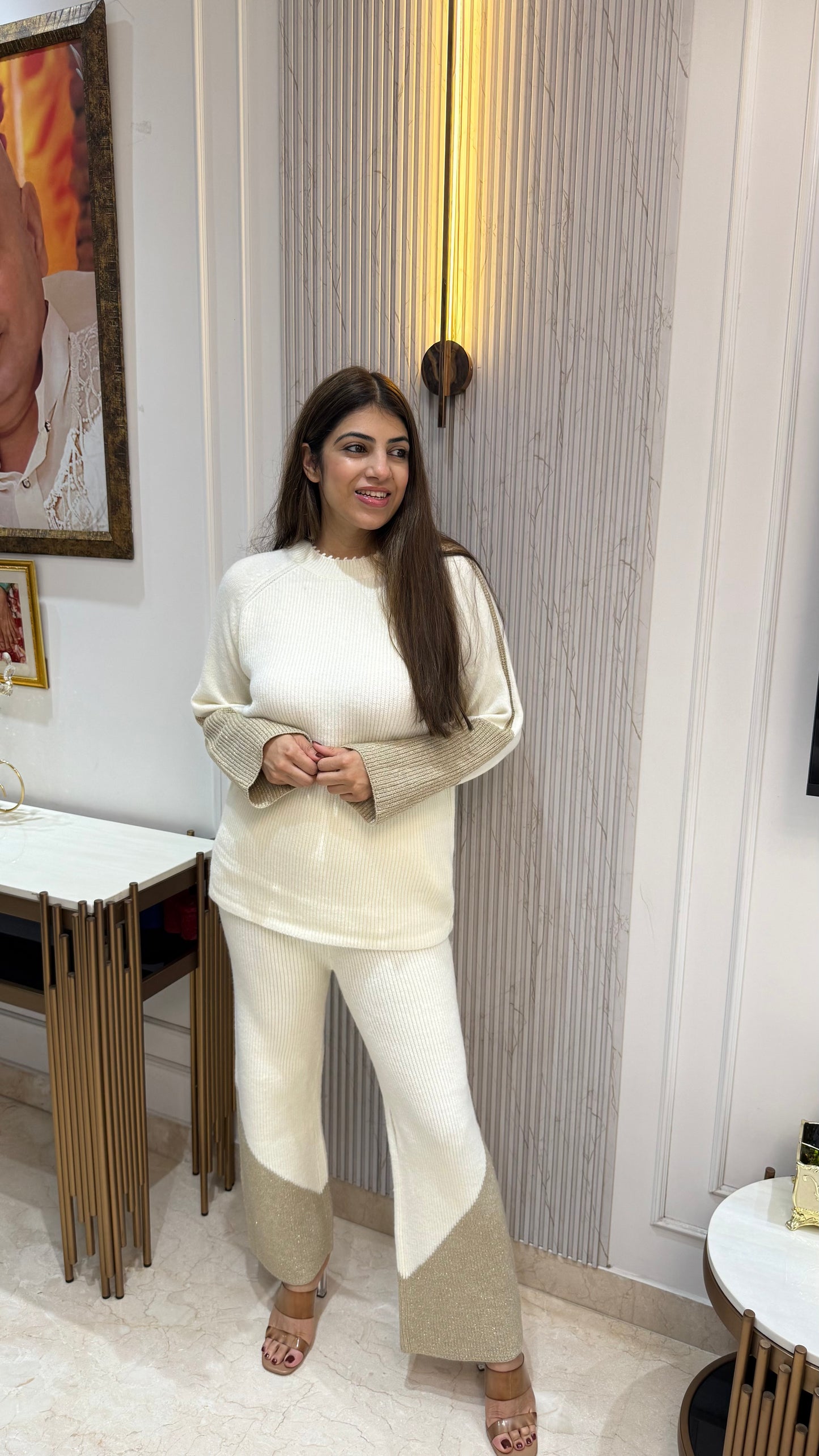 Imported-2pc woolen co-ord set