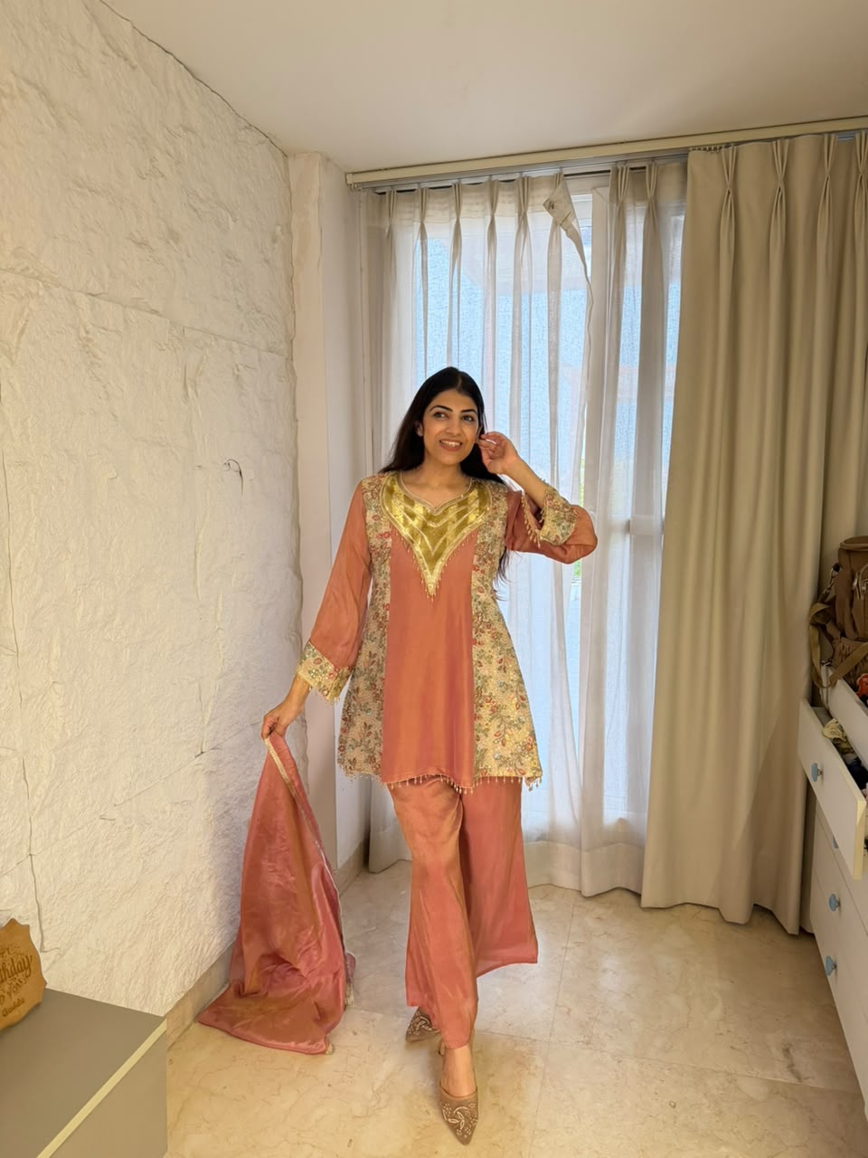 Shimmer embroidery 3,pc set