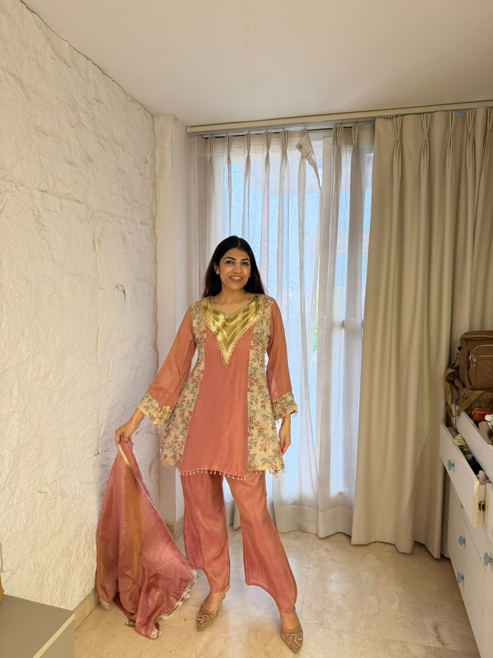 Shimmer embroidery 3,pc set