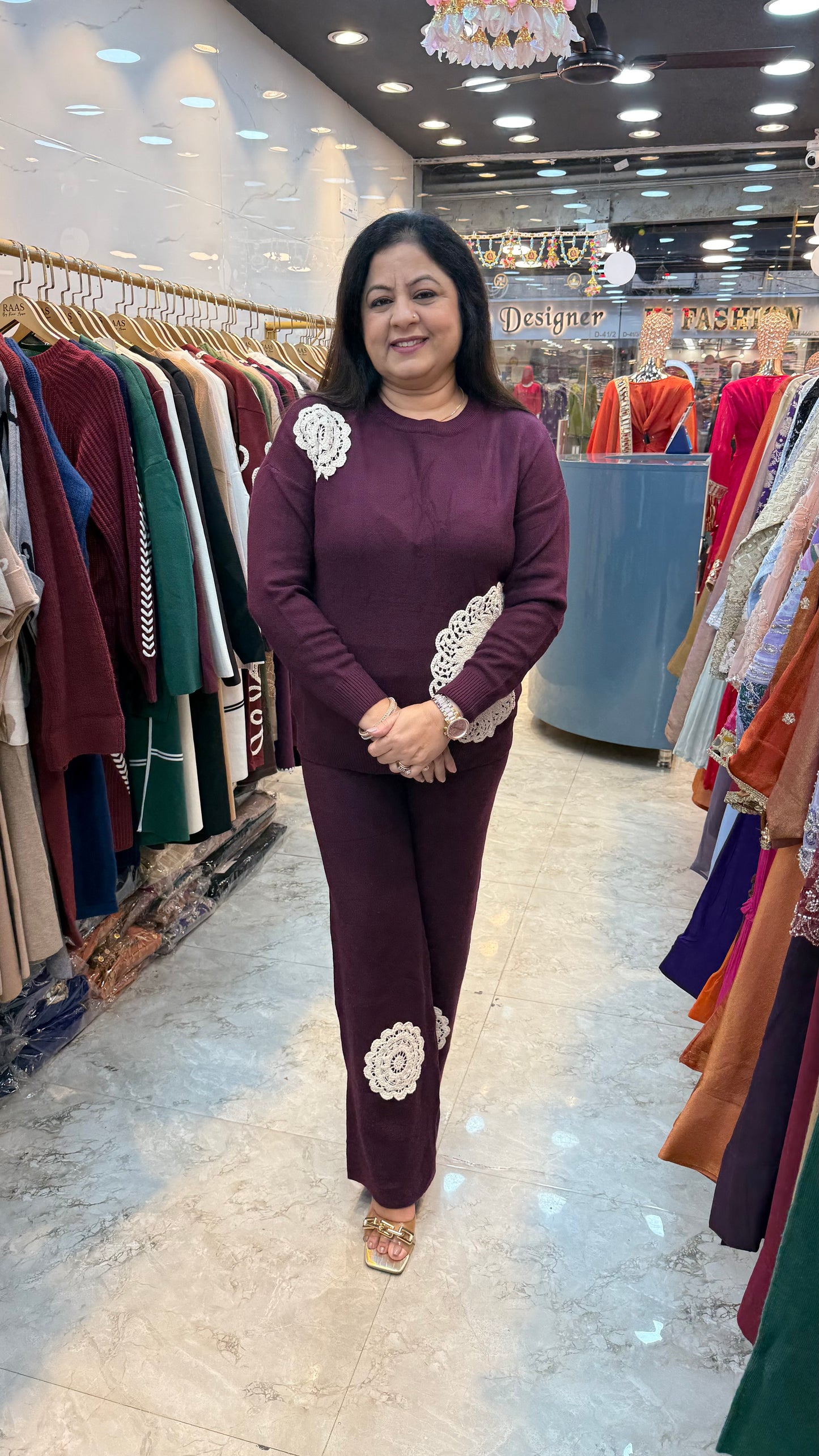 2pc woolen co-ord set