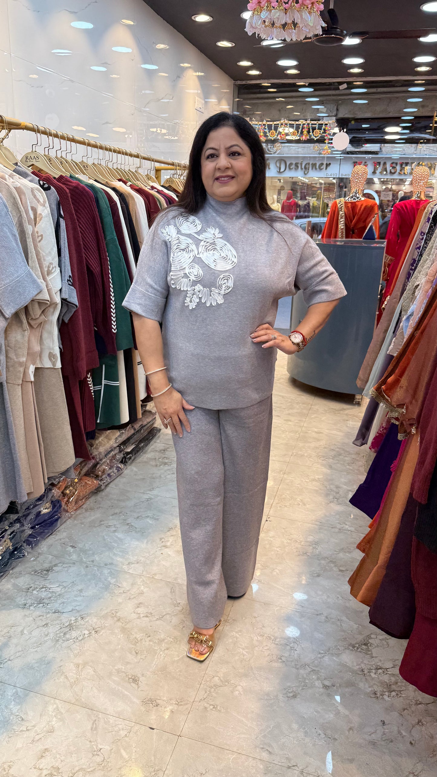 2pc woolen co-ord set