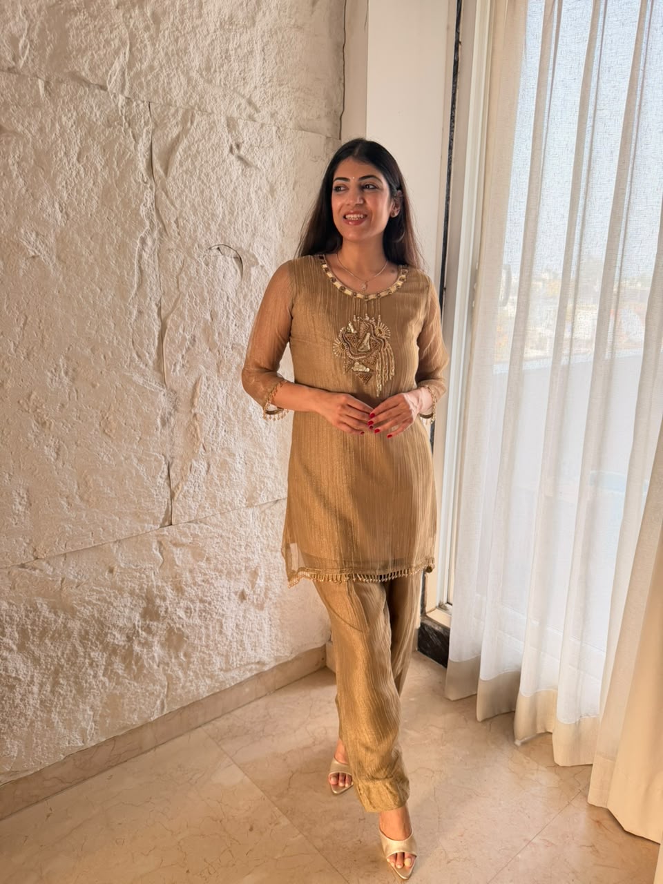 Salsa fabric Two-pc co-ord set
