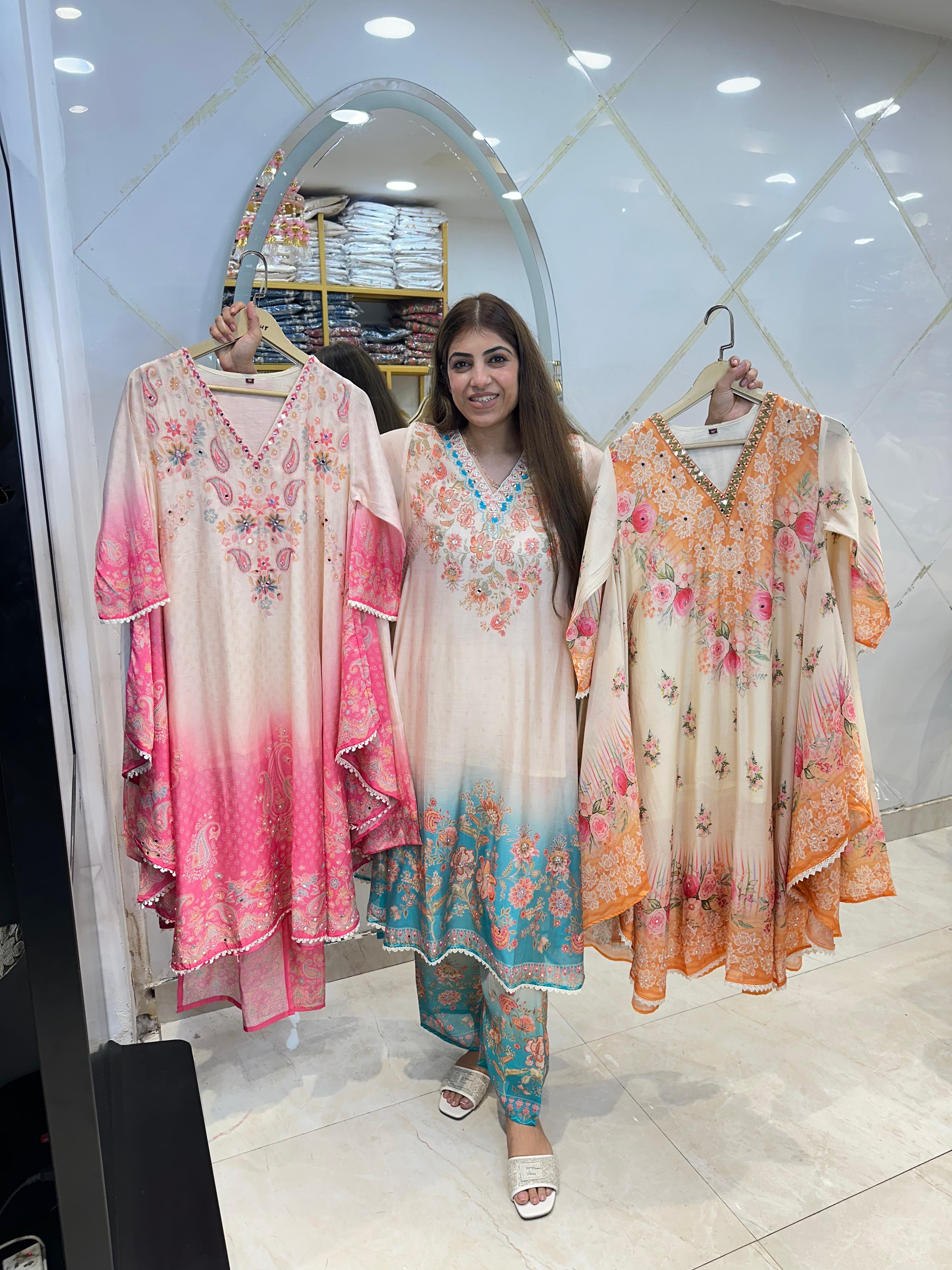 Pure Cotton muslin printed 3pc, suit