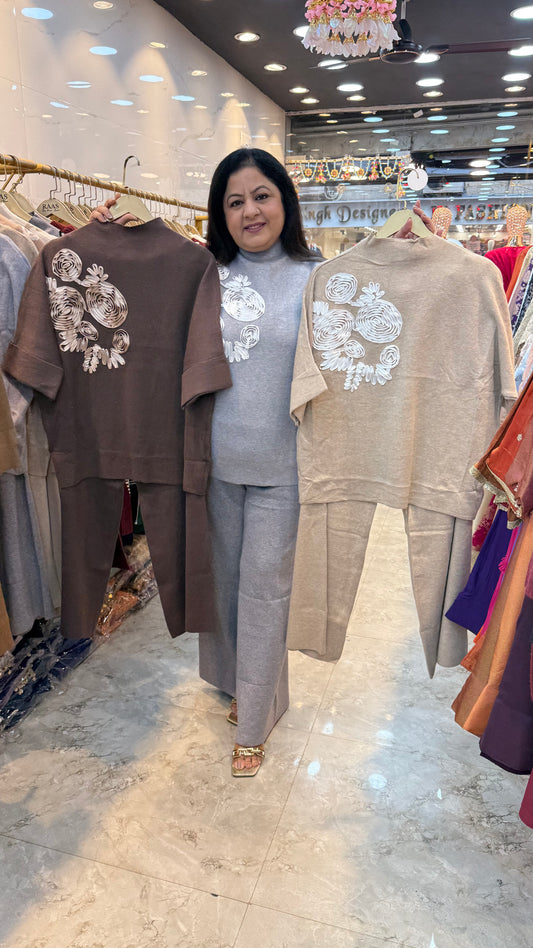 2pc woolen co-ord set