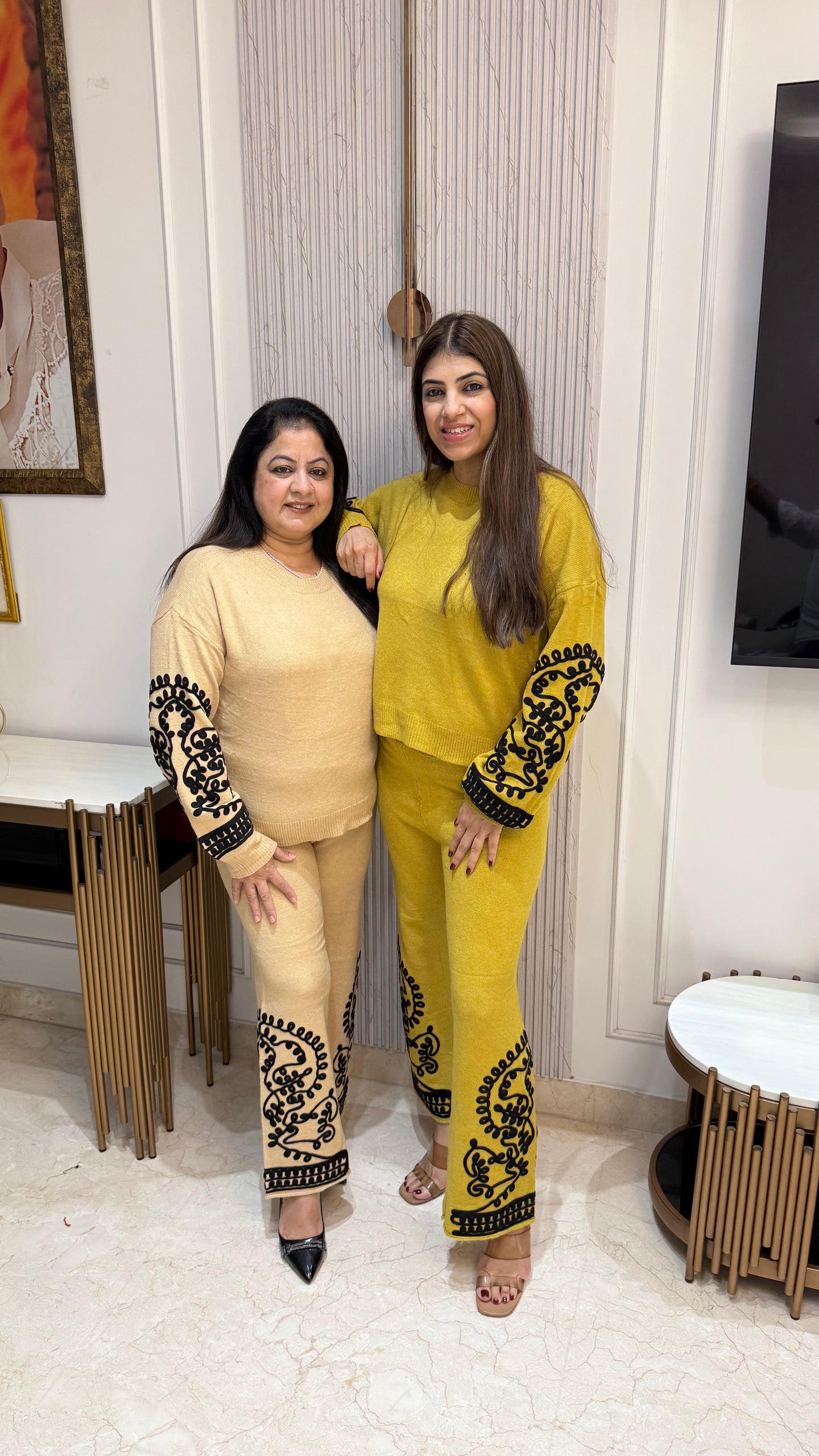 Imported -2pc woolen co-ord set