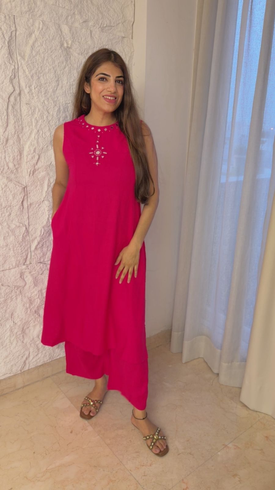 2 pc cotton kurti set