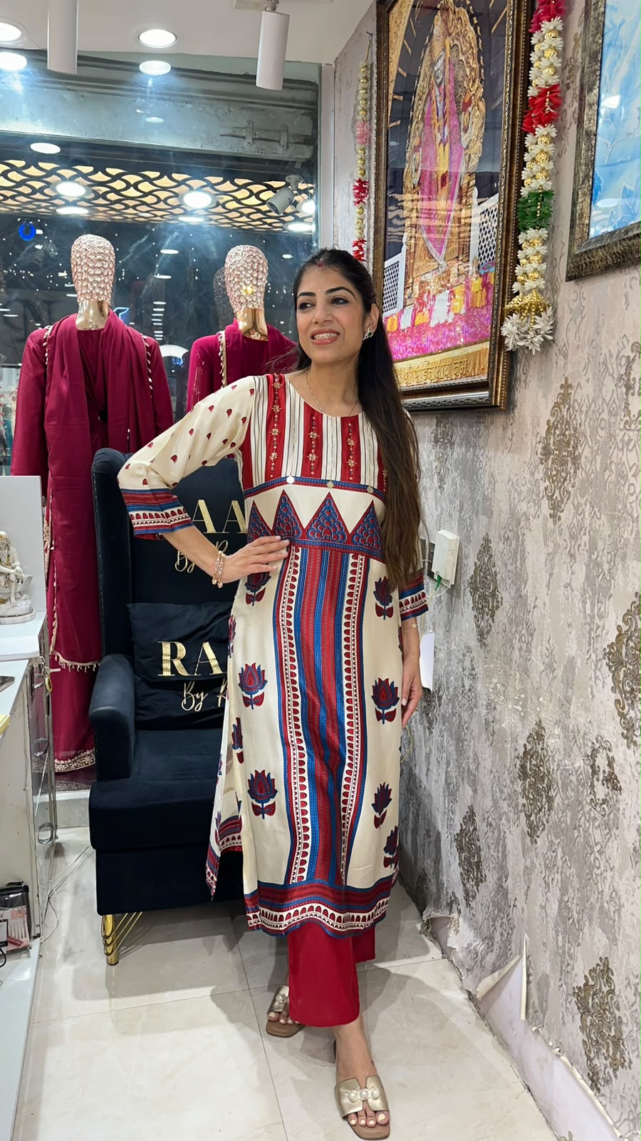 Gaji silk 2pc,set with pants