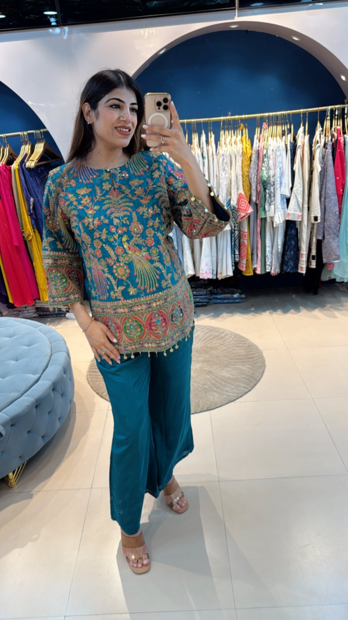 Zardosi Look Work 2pc Party Wear set