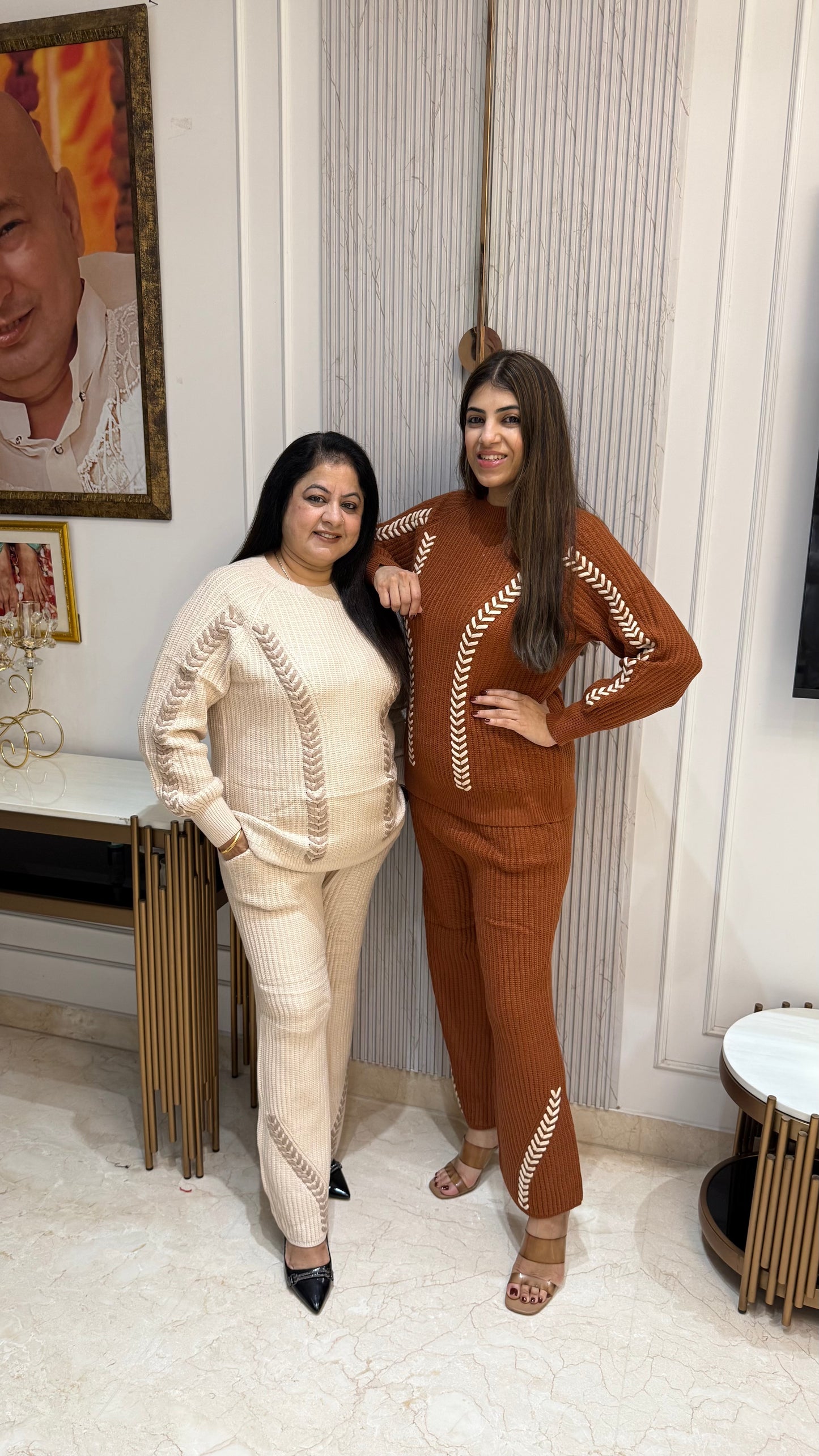 Imported-2pc woolen co-ord set