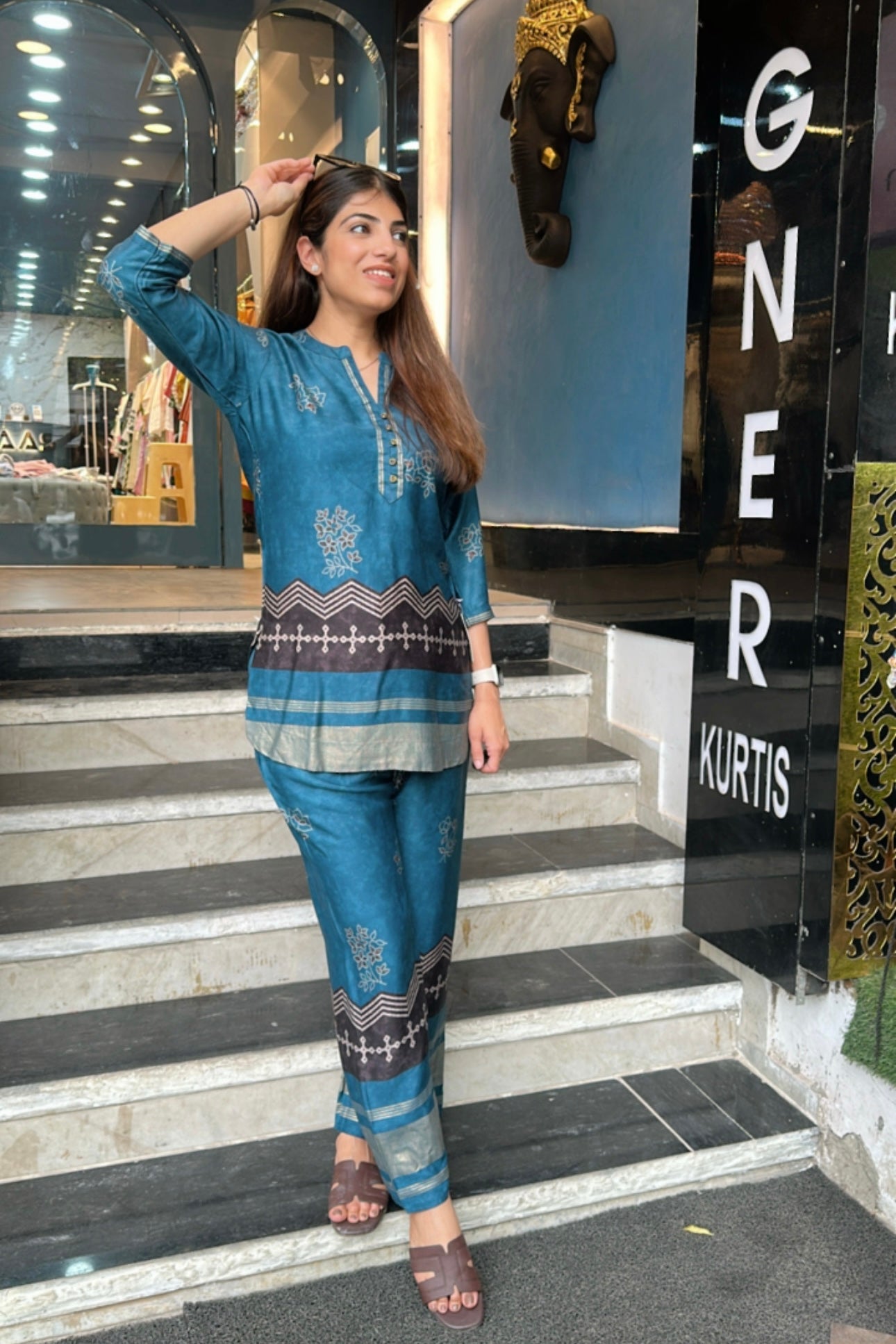 2pc Mull-Cotton Co-ord Set