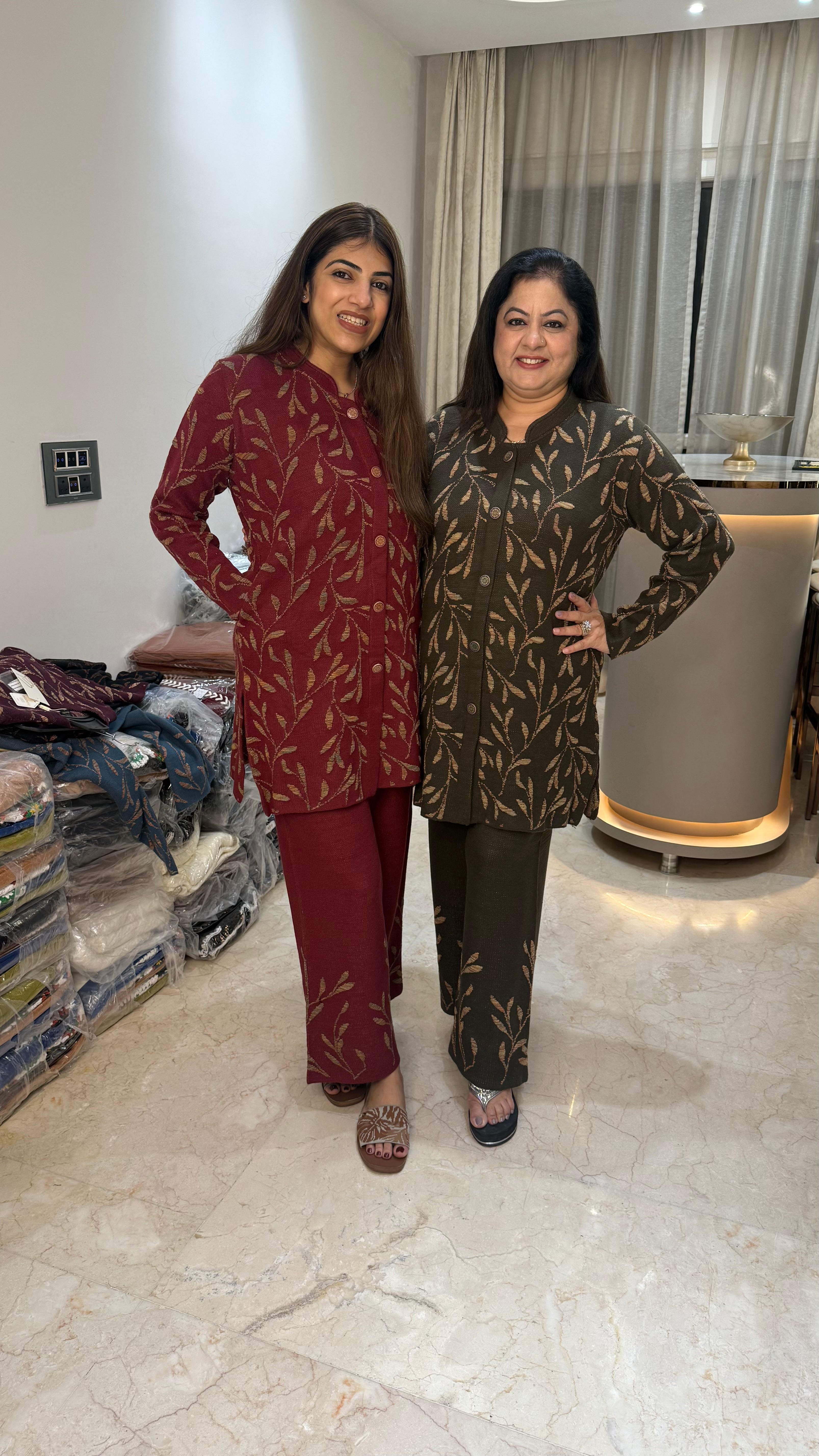 2pc woolen co-ord set