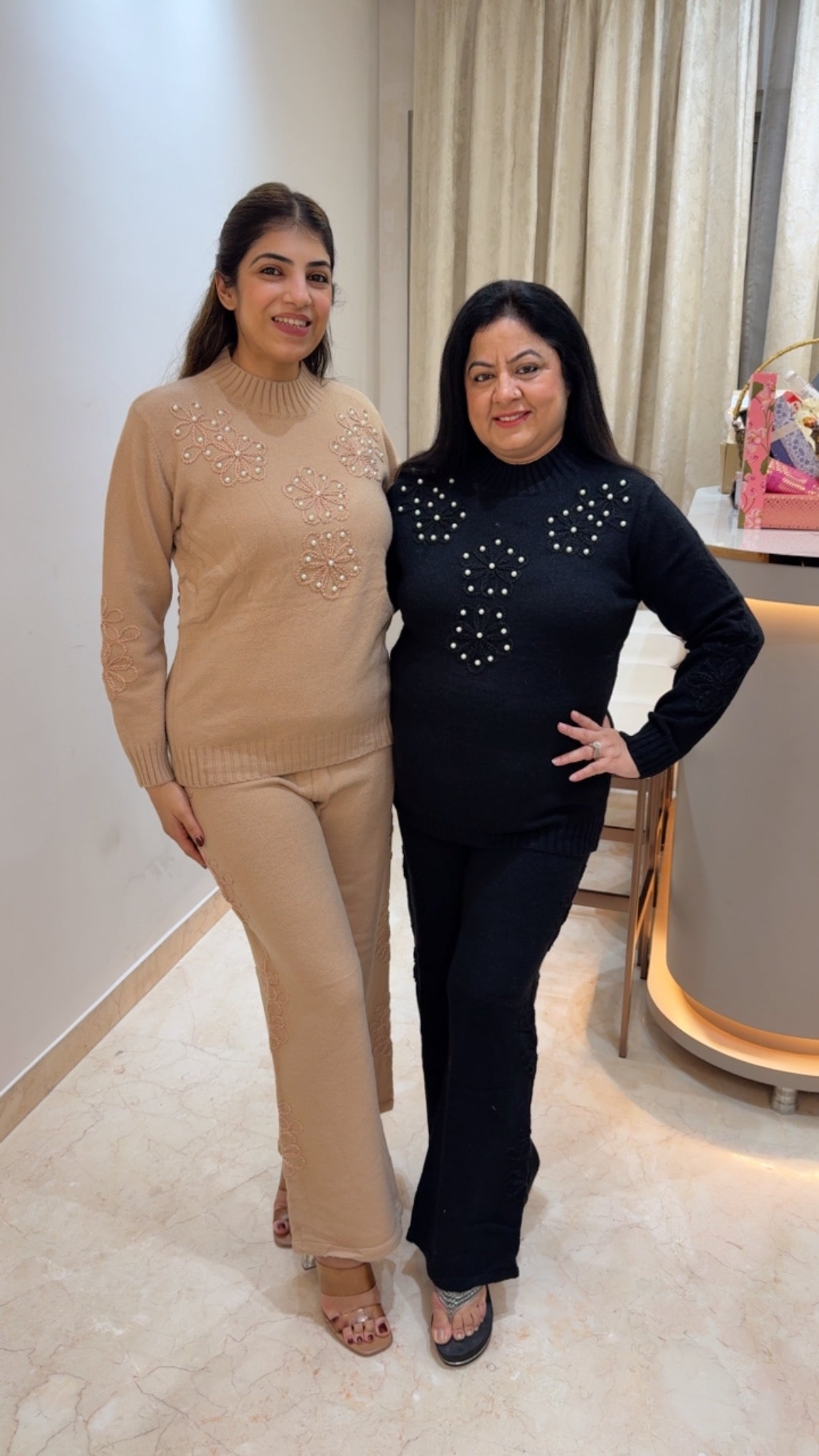 Imported 2pc-woolen co-ord set