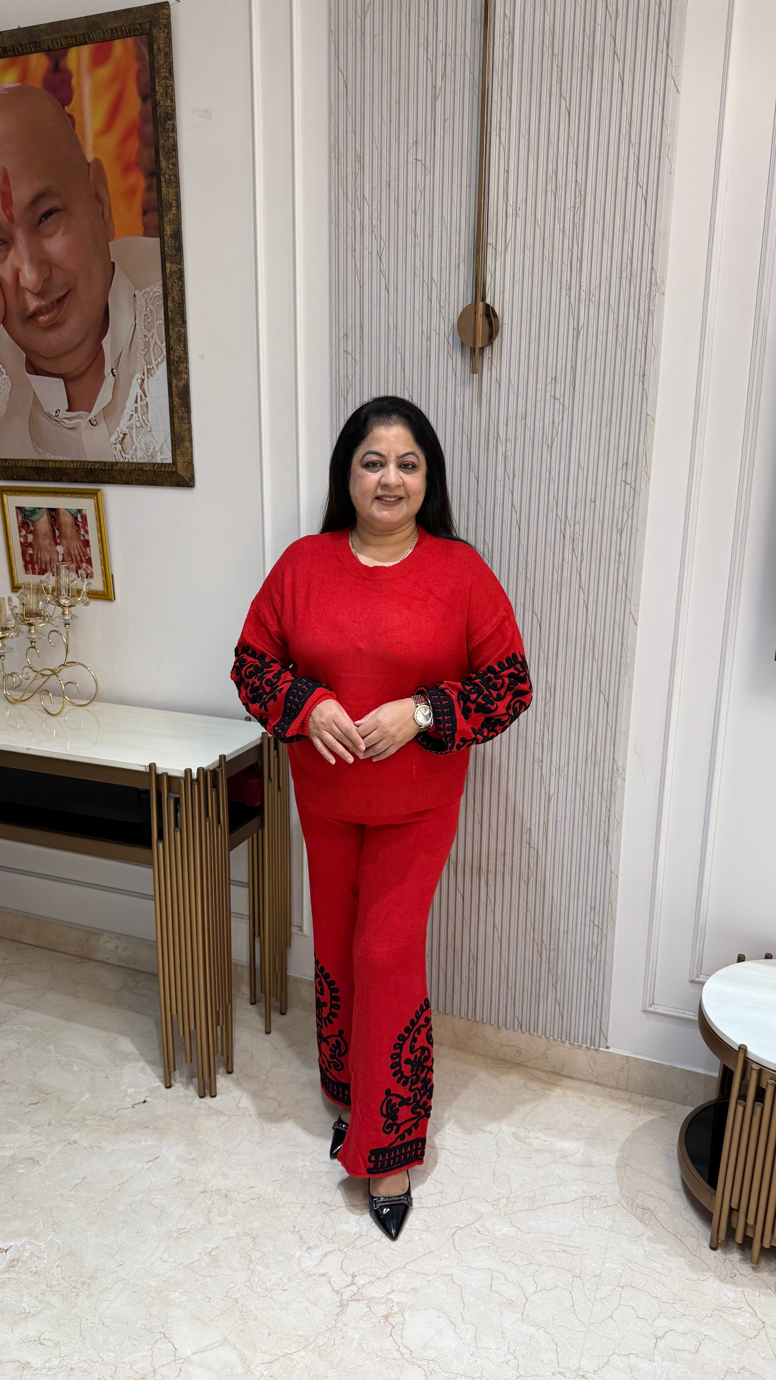Imported -2pc woolen co-ord set