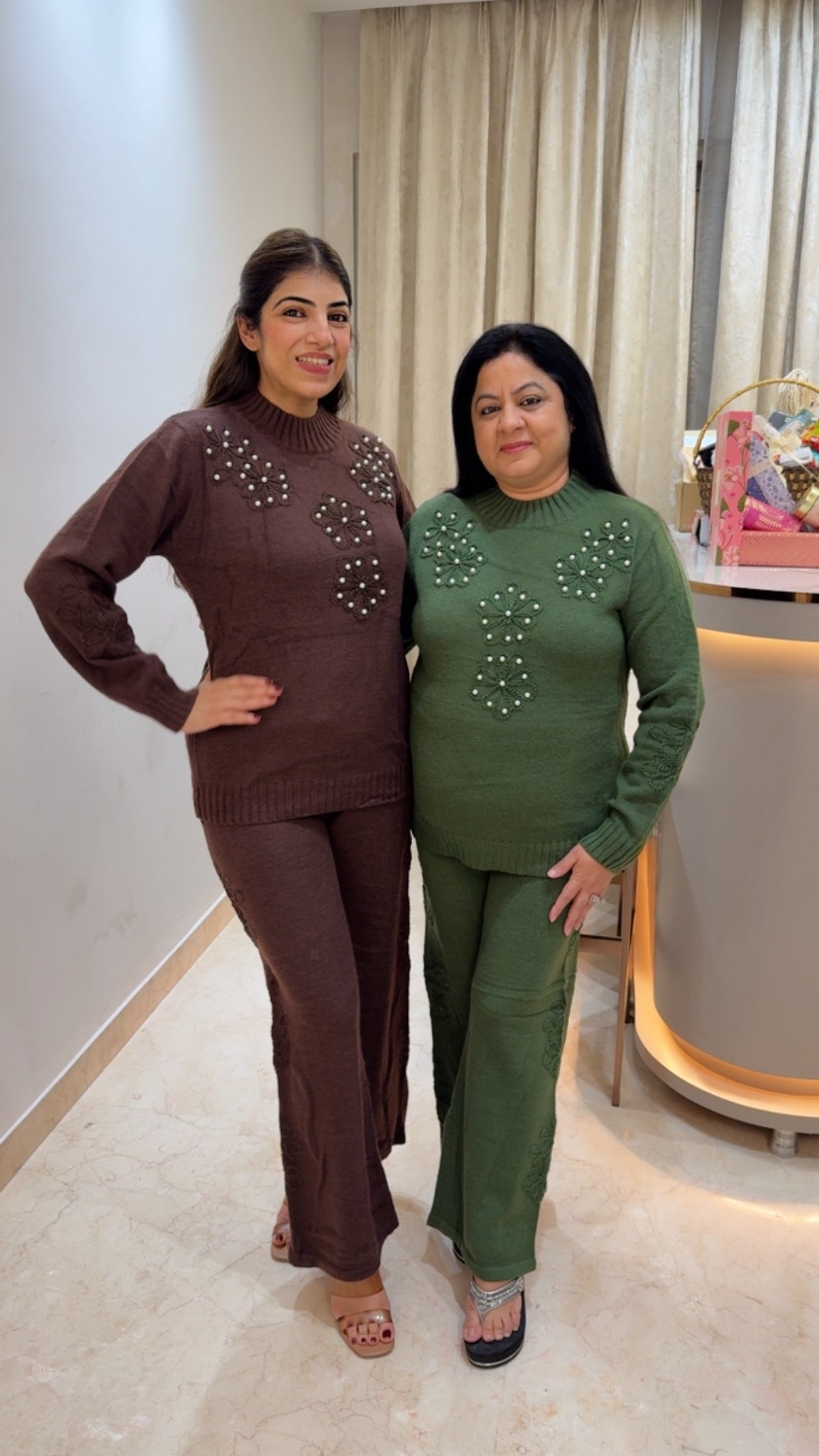 Imported 2pc-woolen co-ord set