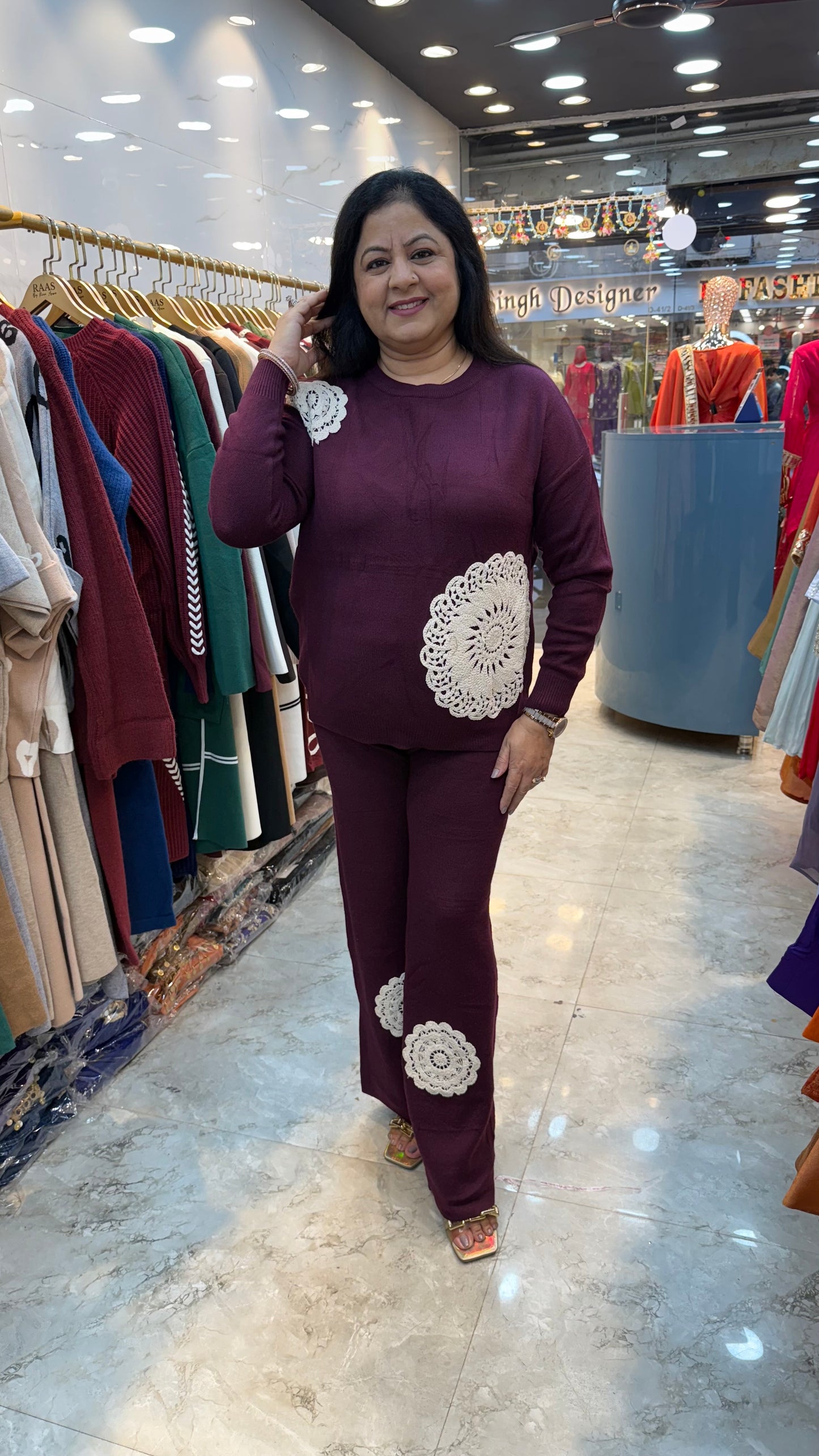 2pc woolen co-ord set