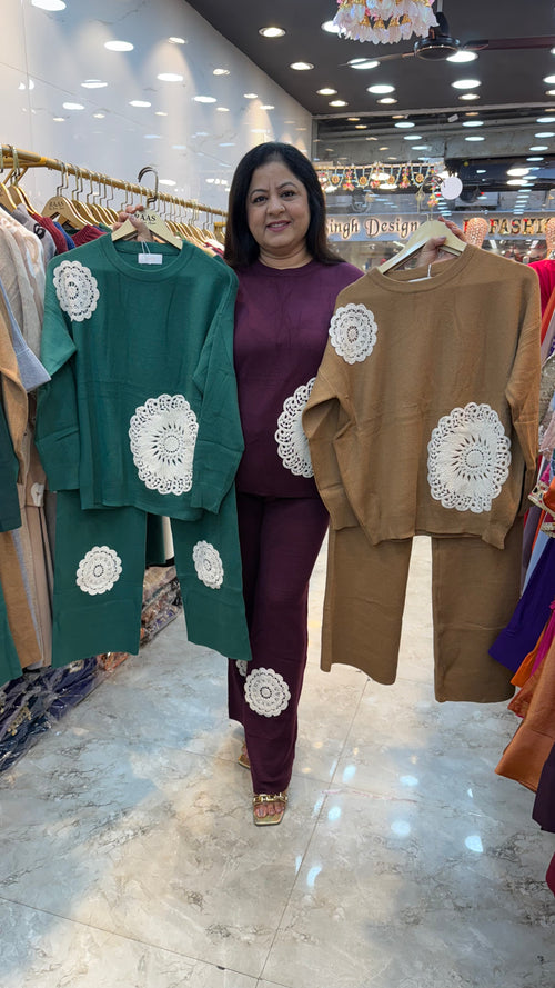 2pc woolen co-ord set