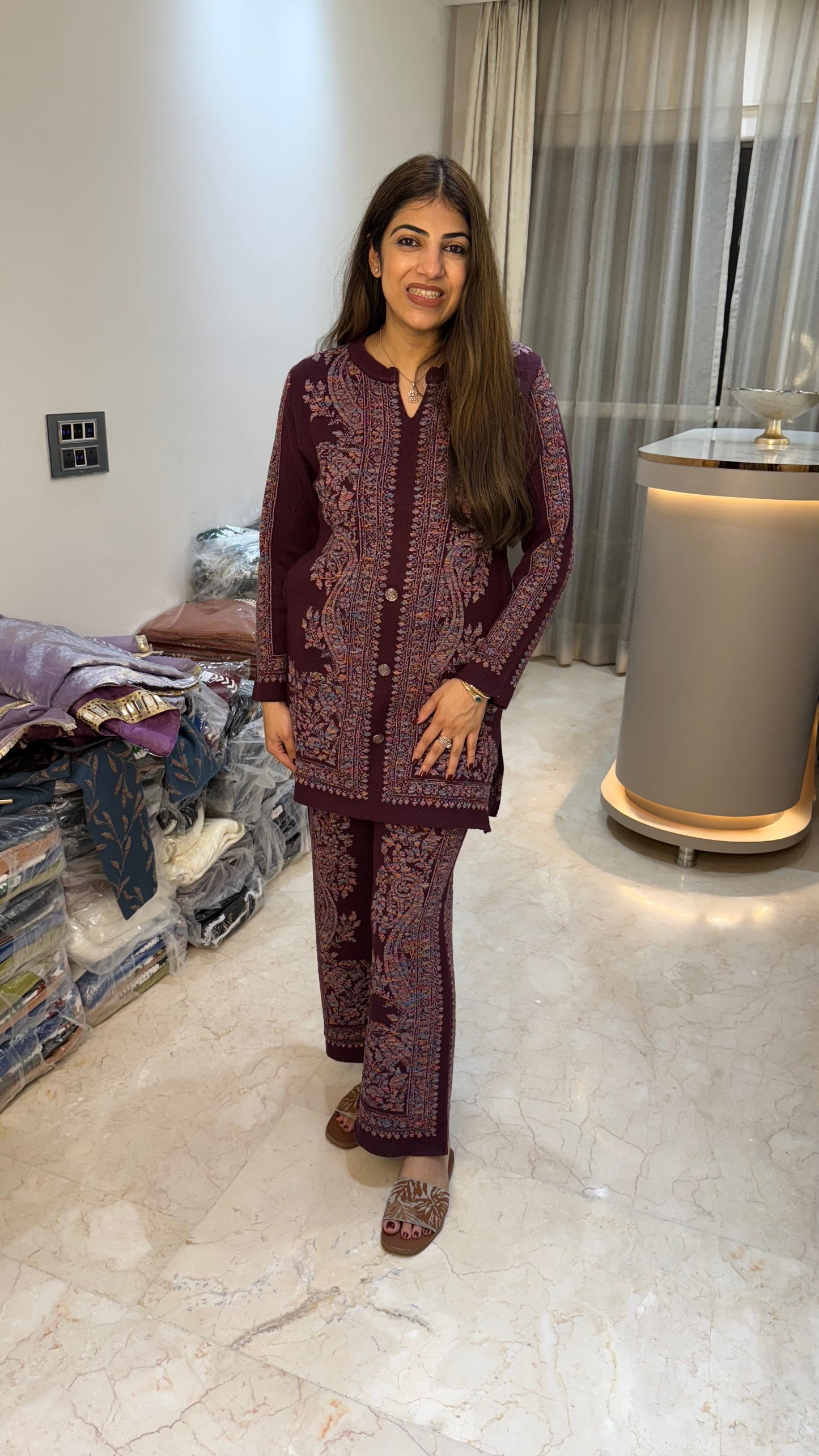 2pc woolen co-ord set