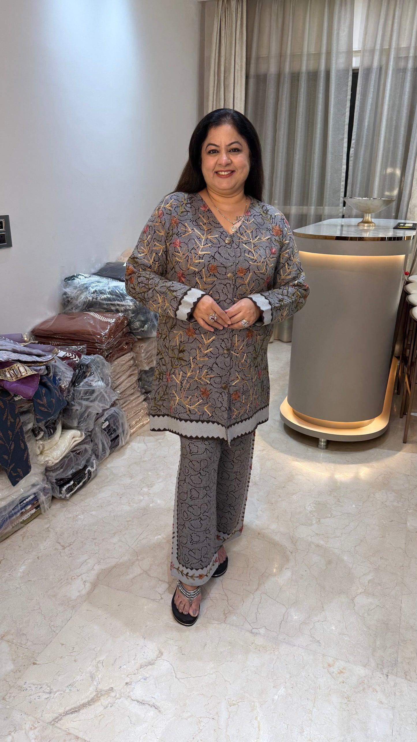 2pc woolen co-ord set