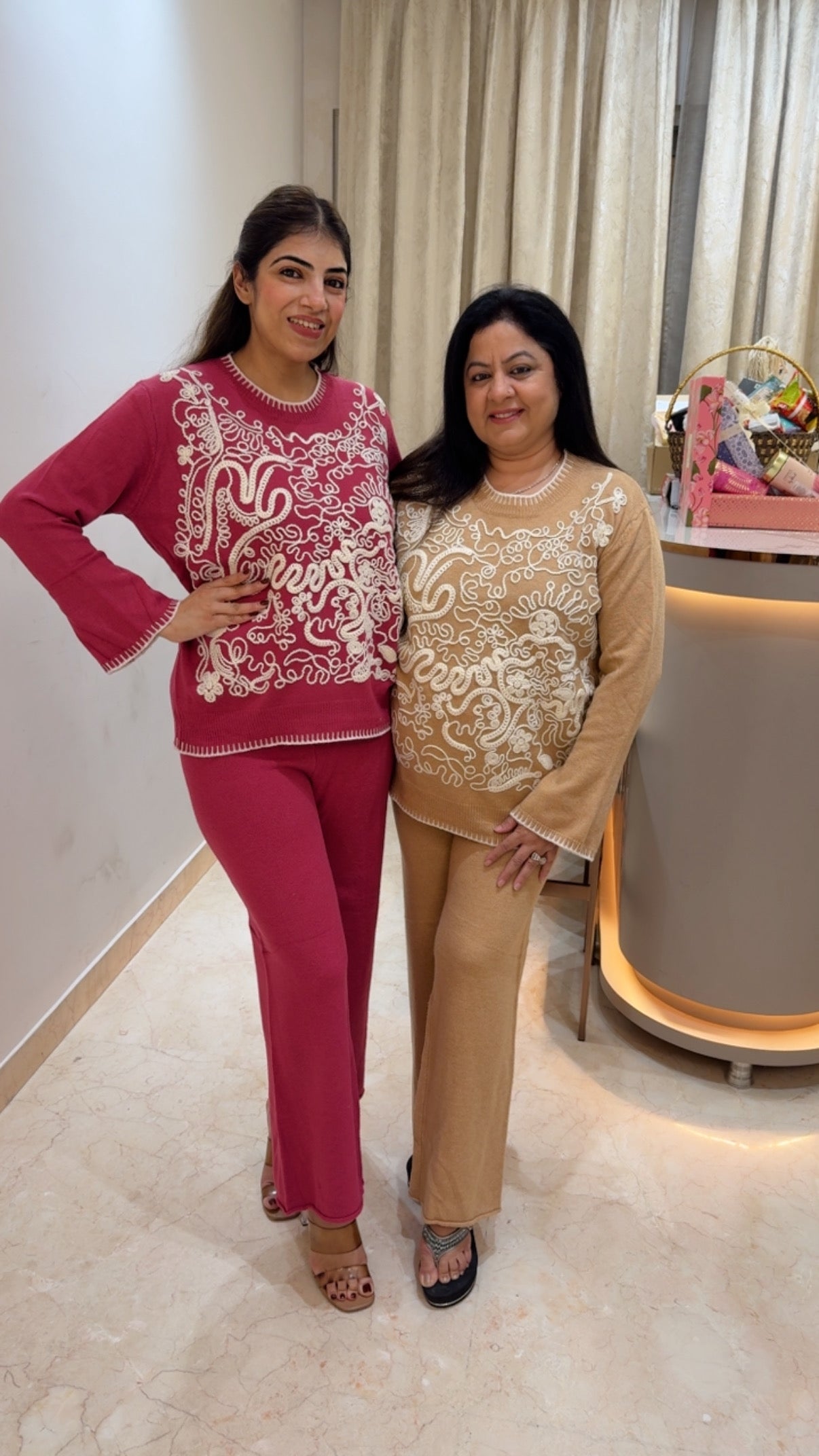 Imported 2pc-woolen co-ord set