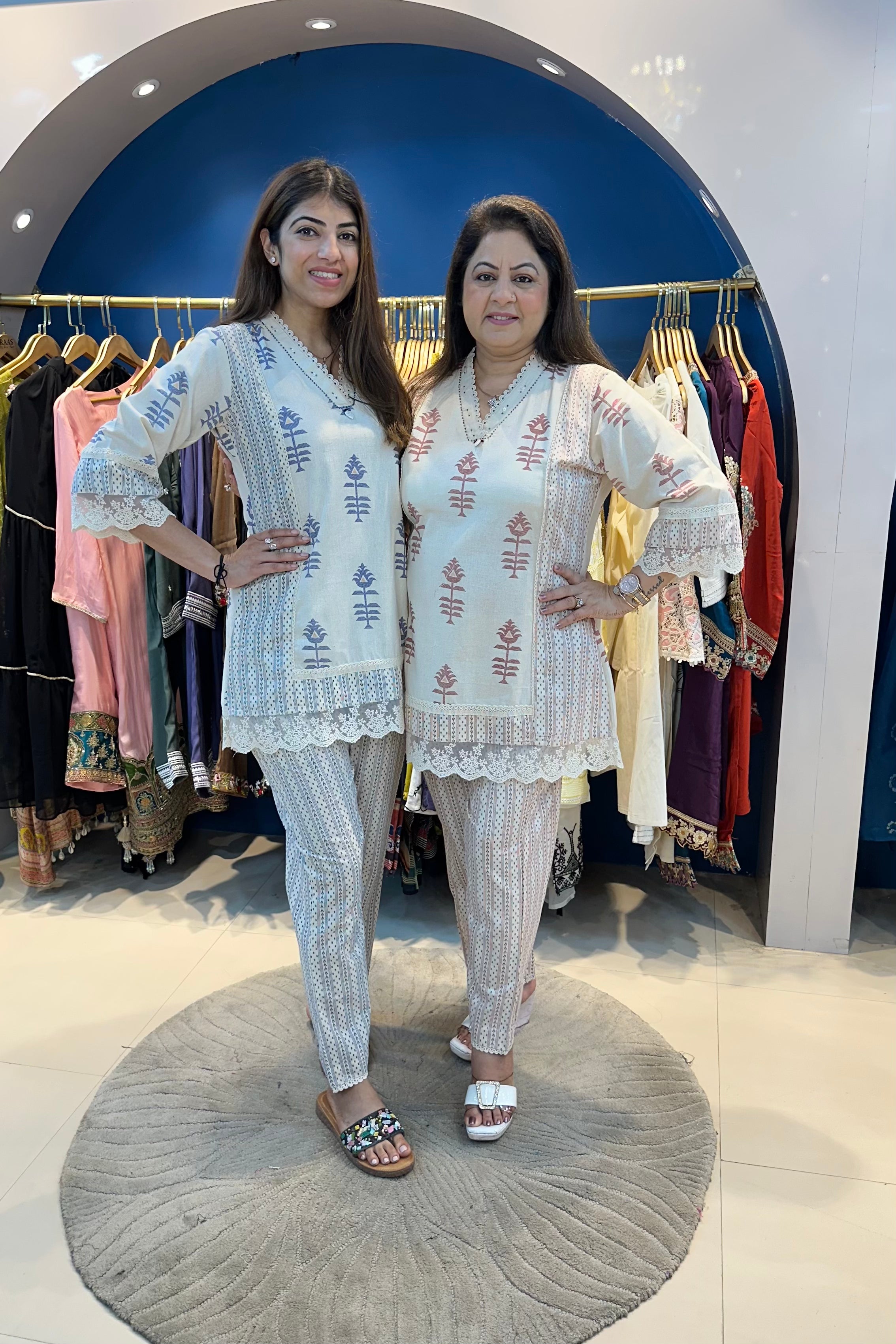 2pc Cotton Co-ord Set – Raas by Riya