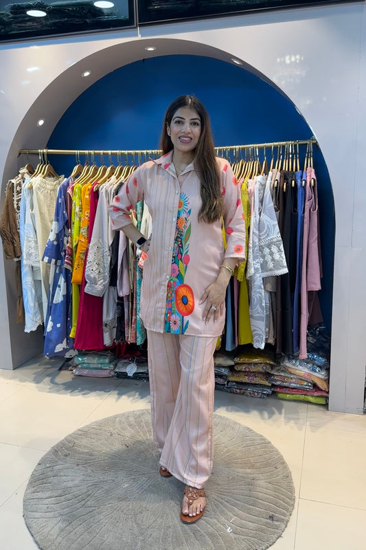2pc Cotton Printed Co-ord Set