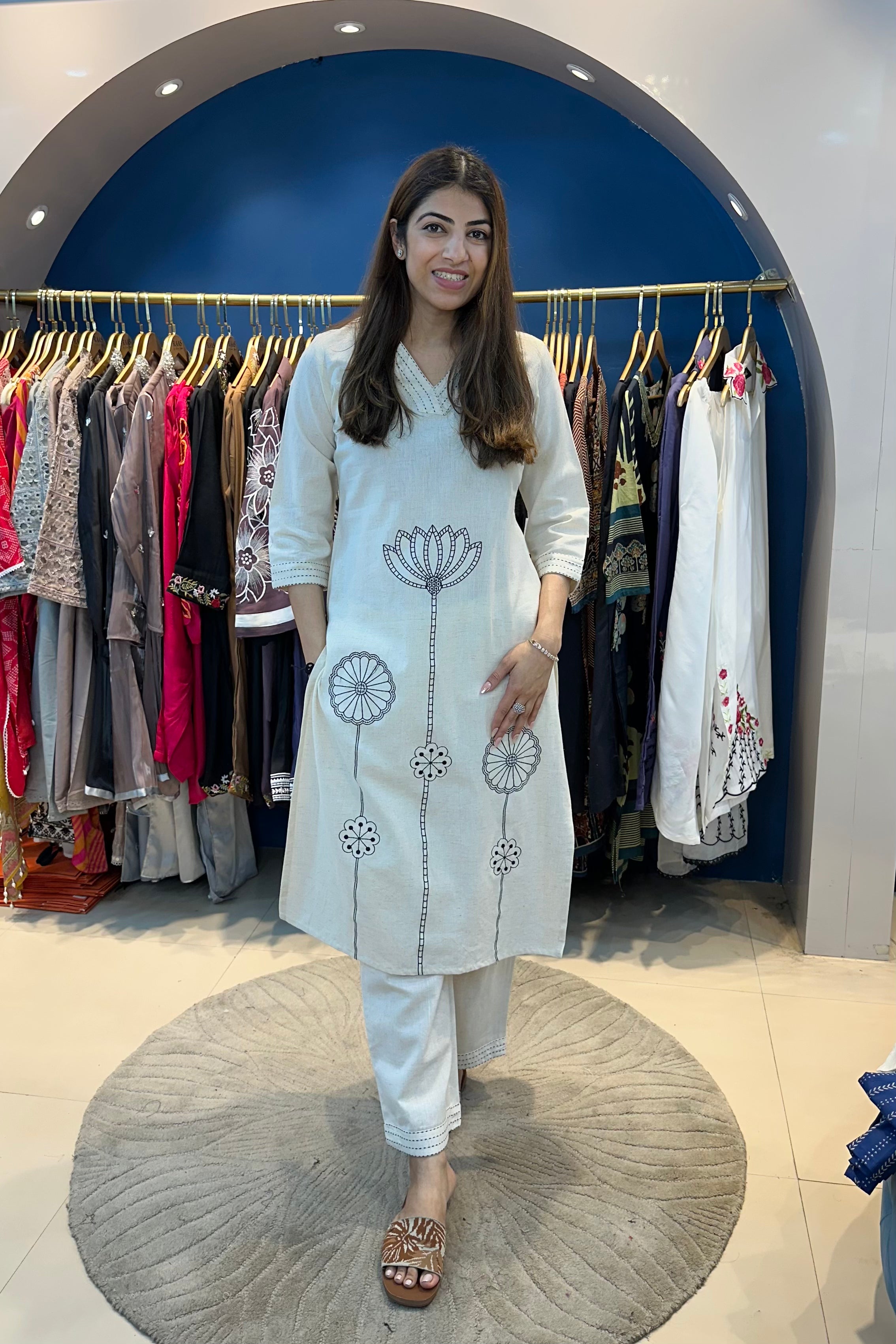 2pc Cotton Kurta Set