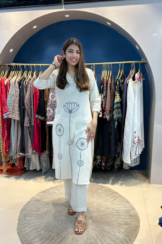 2pc Cotton Kurta Set