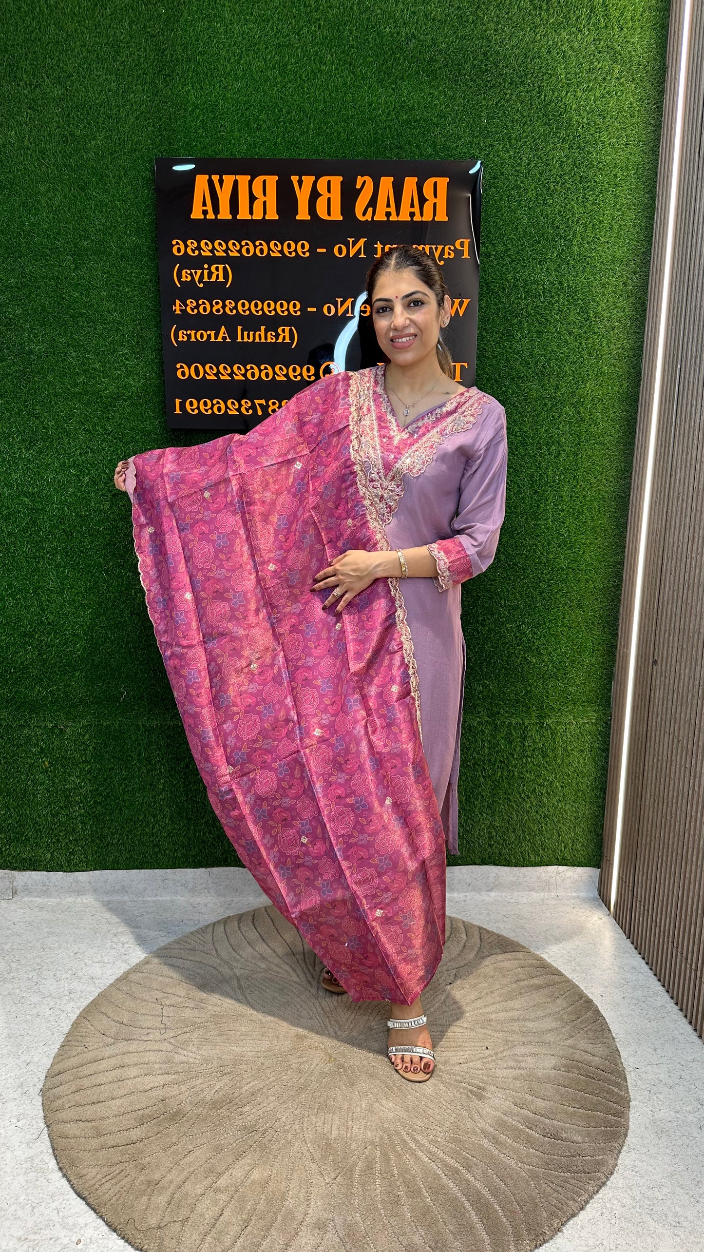 Cotton muslin with digital dupatta