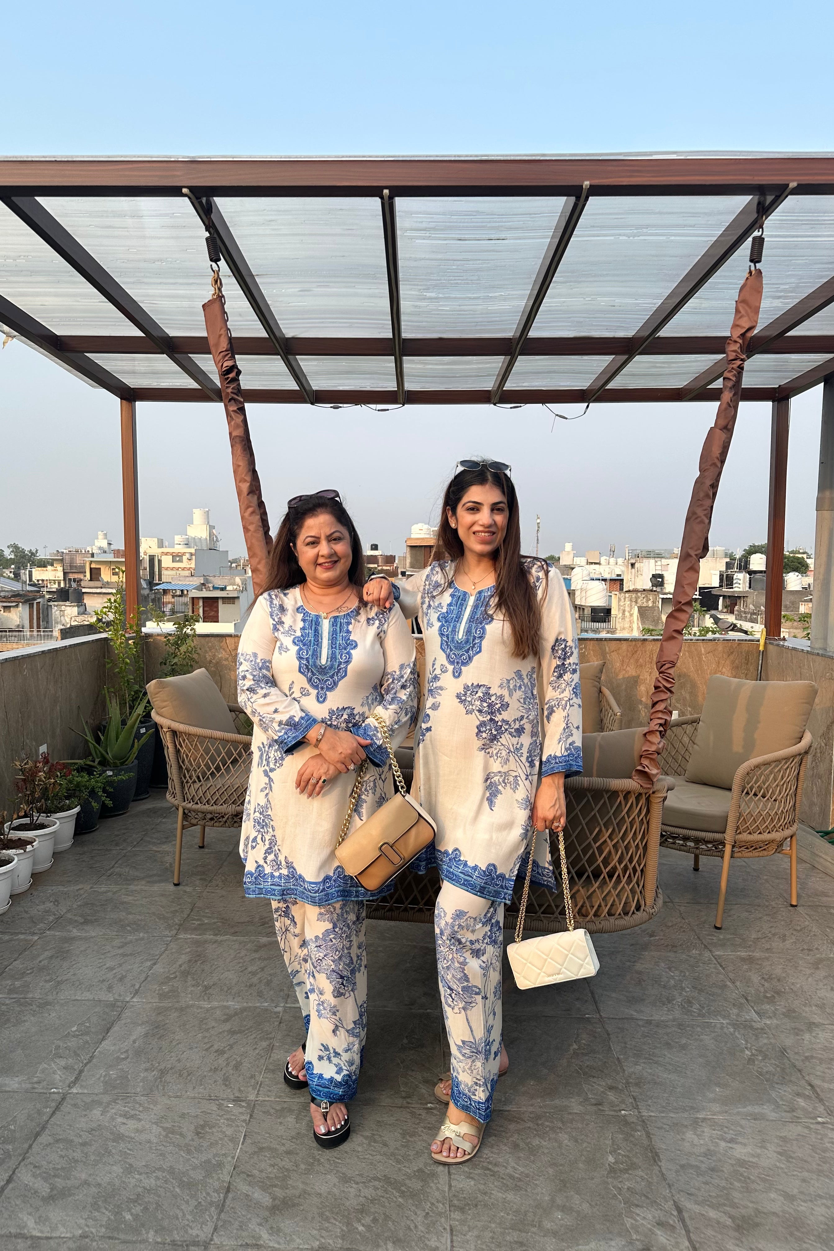 2pc Muslin-Cotton Co-ord Set – Raas by Riya